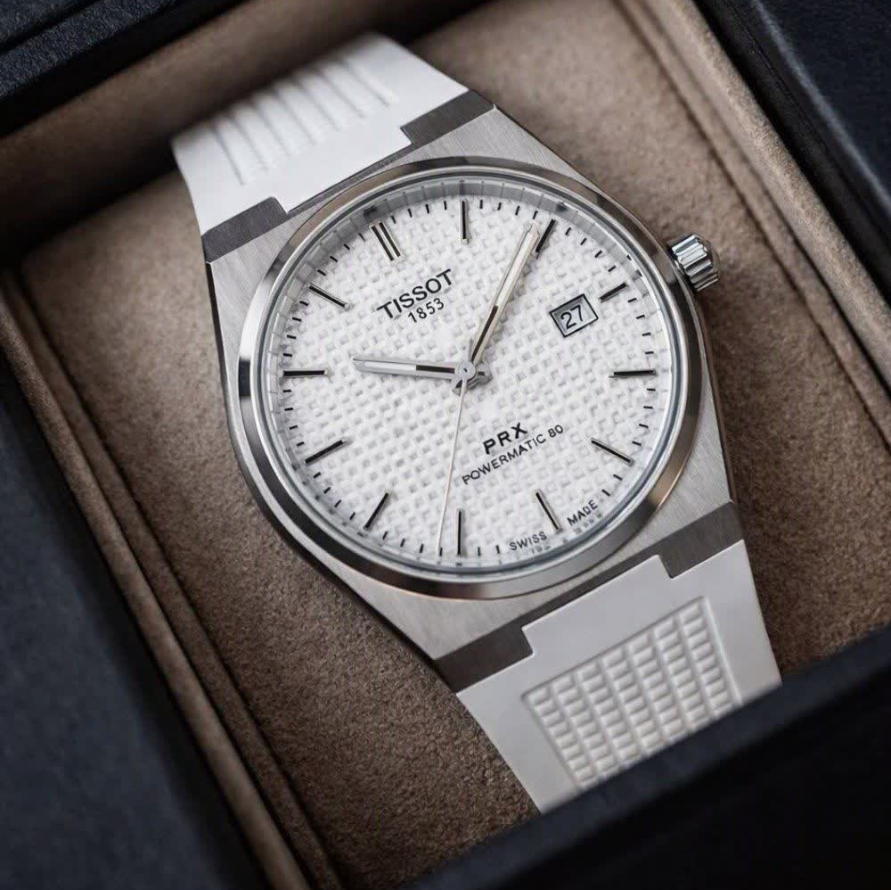 ساعت مچی عقربه ای مردانه تیسوت TISSOT سفید