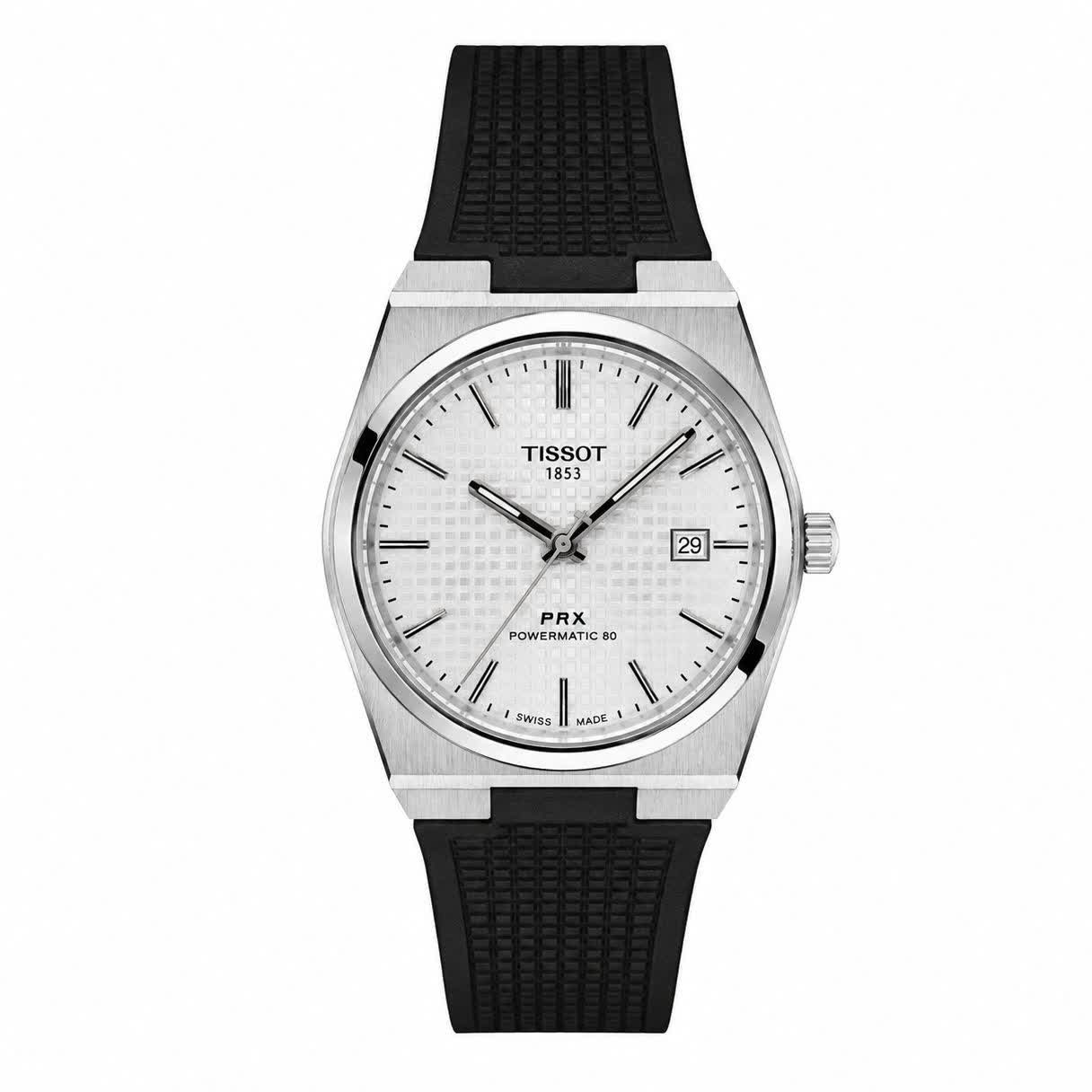 ساعت مچی عقربه ای مردانه تیسوت TISSOT مشکی سفید
