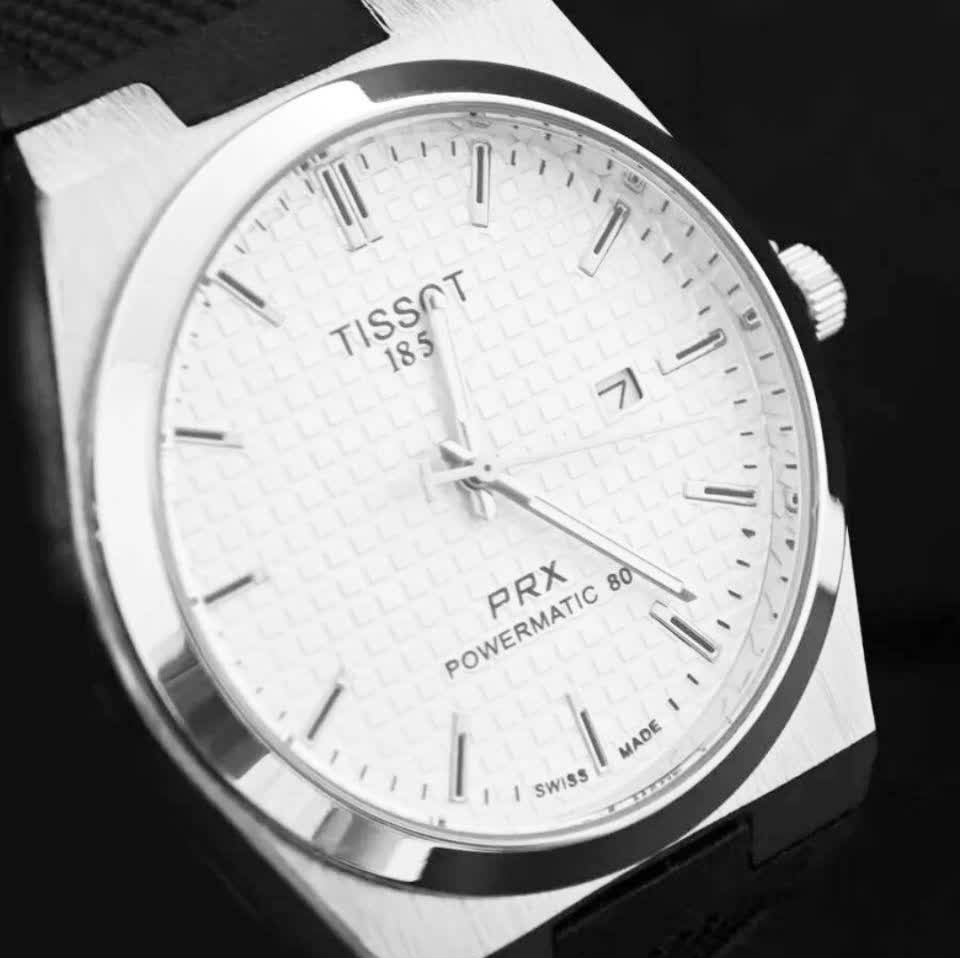 ساعت مچی عقربه ای مردانه تیسوت TISSOT مشکی سفید