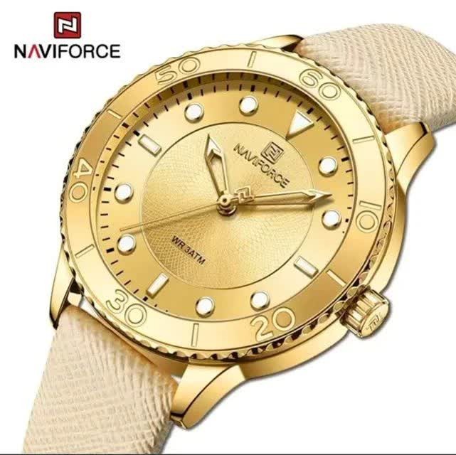 ساعت مچی عقربه ای زنانه نیوی فورس NAVIFORCE مدل Nf5020 اصلی
