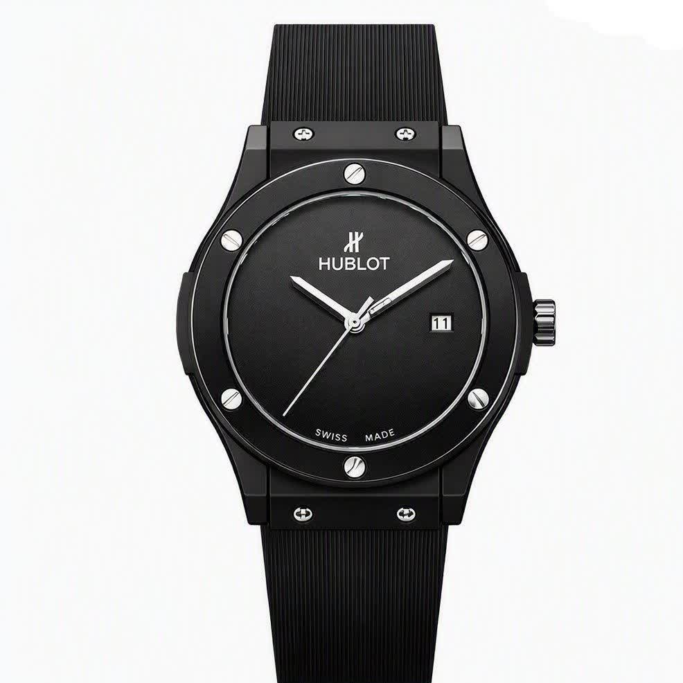 ساعت مچی مردانه هابلوت HUBLOT فول بلک