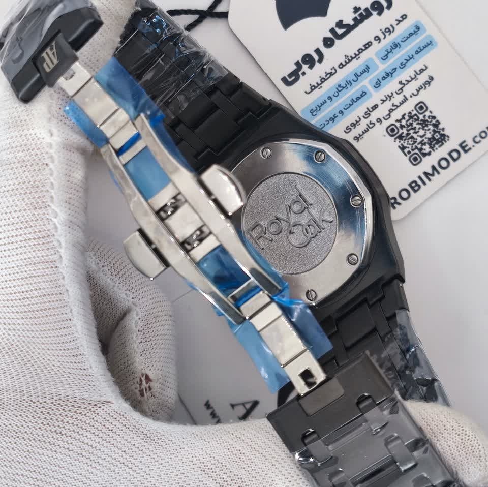 ساعت مچی مردانه اودمار پیگه Audemars Piguet مشکی صفحه سبز