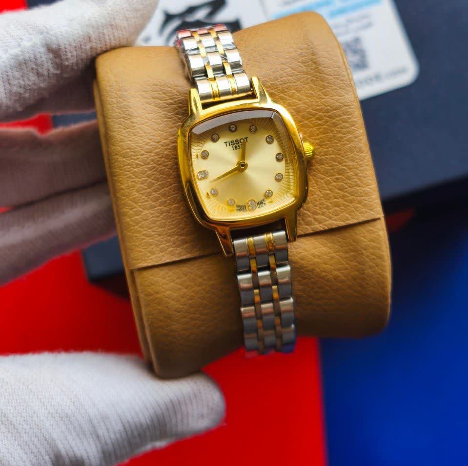 ساعت مچی زنانه تیسوت TISSOT ارجینال بالاترین کیفیت - قفل مخفی مدل1