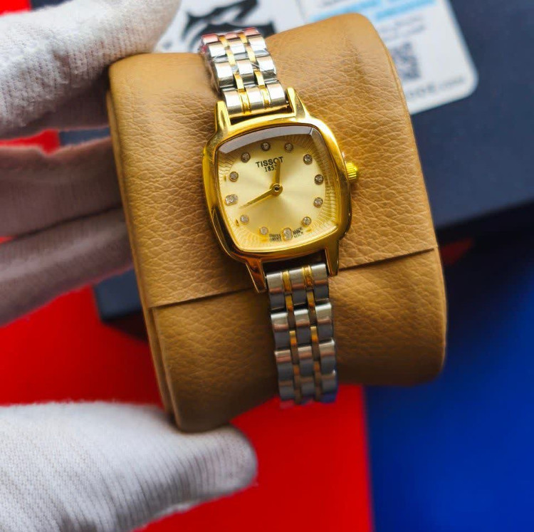 ساعت مچی زنانه تیسوت TISSOT ارجینال بالاترین کیفیت - قفل مخفی مدل1