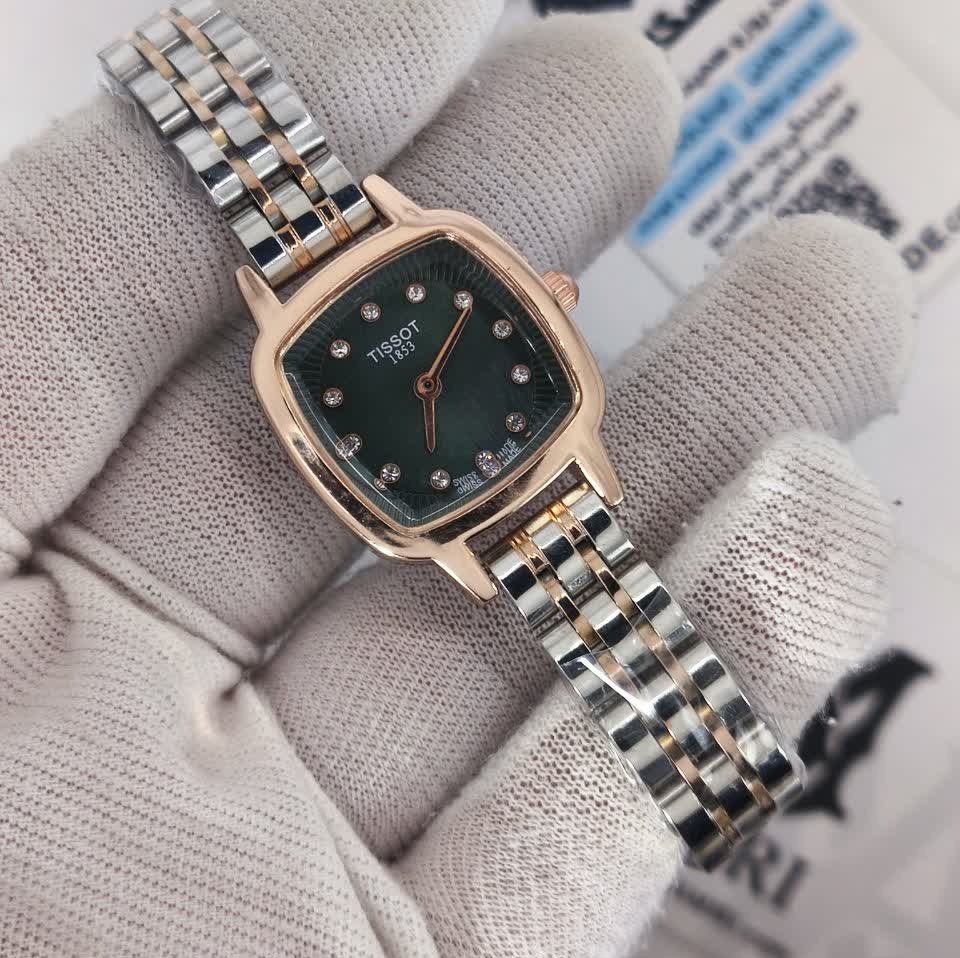 ساعت مچی زنانه تیسوت TISSOT ارجینال بالاترین کیفیت - قفل مخفی مدل2