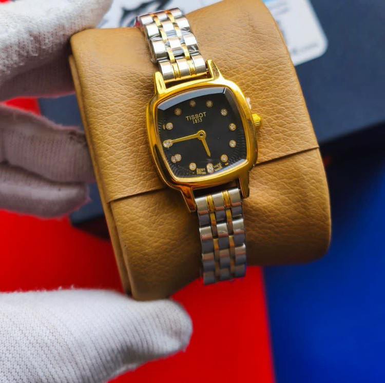 ساعت مچی زنانه تیسوت TISSOT ارجینال بالاترین کیفیت - قفل مخفی مدل4