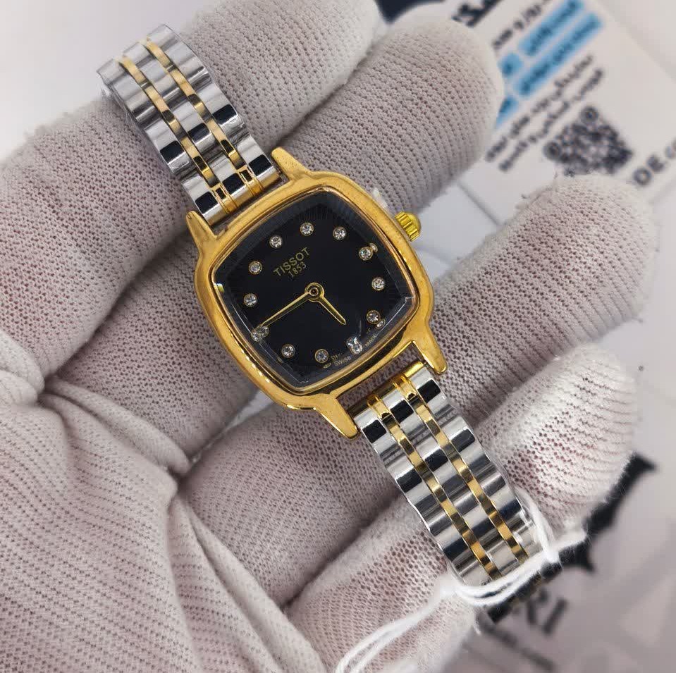ساعت مچی زنانه تیسوت TISSOT ارجینال بالاترین کیفیت - قفل مخفی مدل4