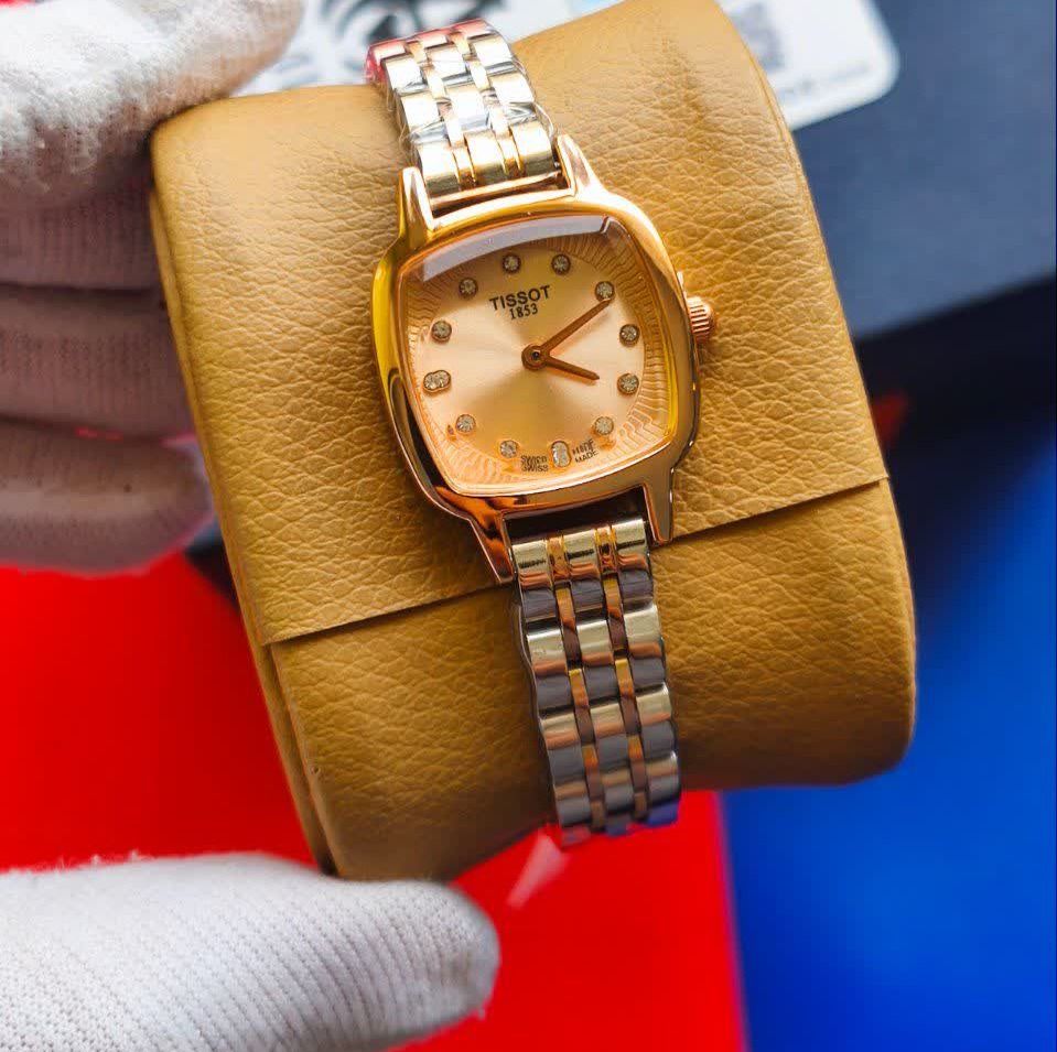 ساعت مچی زنانه تیسوت TISSOT ارجینال بالاترین کیفیت - قفل مخفی مدل5