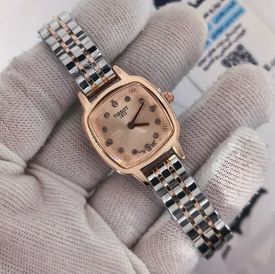 ساعت مچی زنانه تیسوت TISSOT ارجینال بالاترین کیفیت - قفل مخفی مدل5