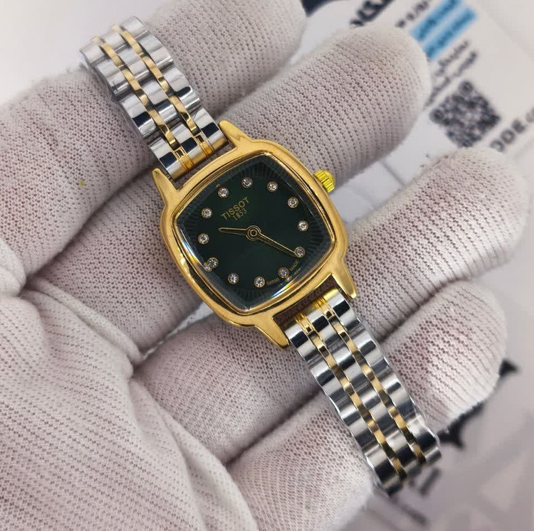 ساعت مچی زنانه تیسوت TISSOT ارجینال بالاترین کیفیت - قفل مخفی مدل8