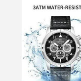 ساعت مچی نیوی فورس مردانه کرنوگراف NAVIFORCE مدل NF8077 بند مشکی