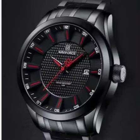 ساعت مچی نیوی فورس مردانه NAVIFORCE مدل NF8032 فول بلک