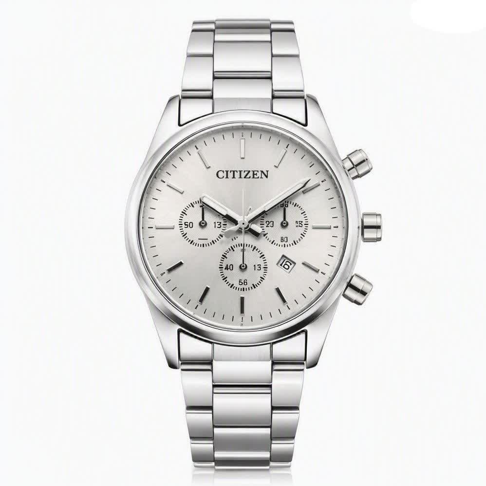 ساعت مچی زنانه سیتیزن CITIZEN تقویم دار صفحه سفید