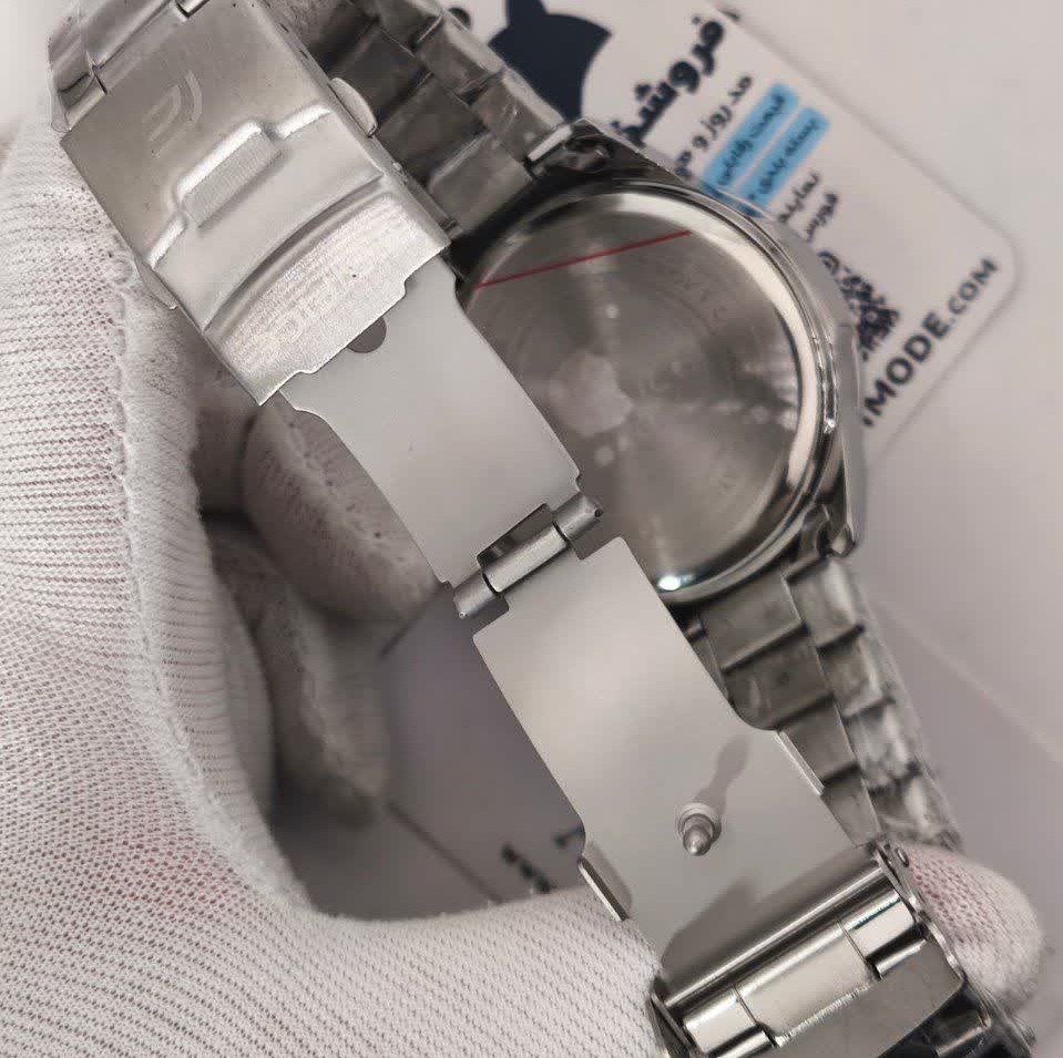 ساعت مچی مردانه کاسیو ادیفایس سه زمانه CASIO EDIFICE صفحه سبز + جعبه