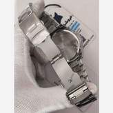 ساعت مچی مردانه کاسیو ادیفایس سه زمانه CASIO EDIFICE نقره ای طلایی + جعبه