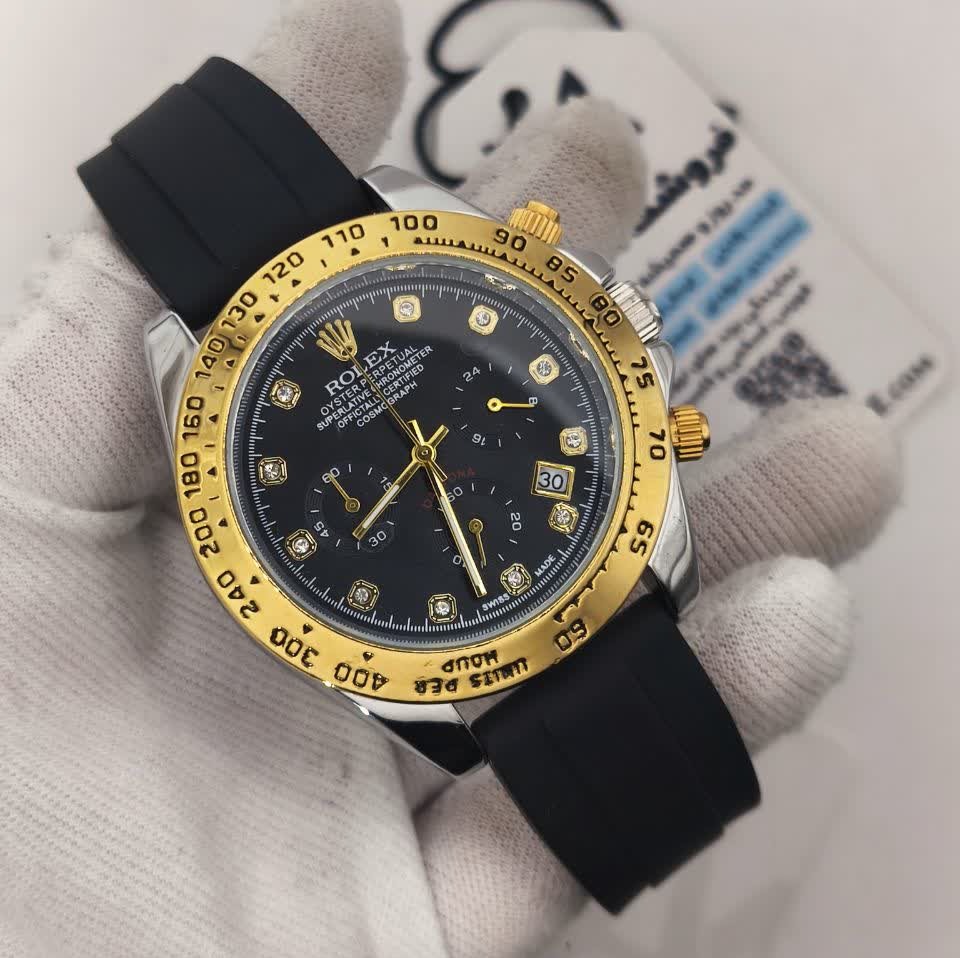ساعت مچی مردانه کرنوگراف رولکس اویستر ROLEX سه موتوره تاچیمتر دار کد4