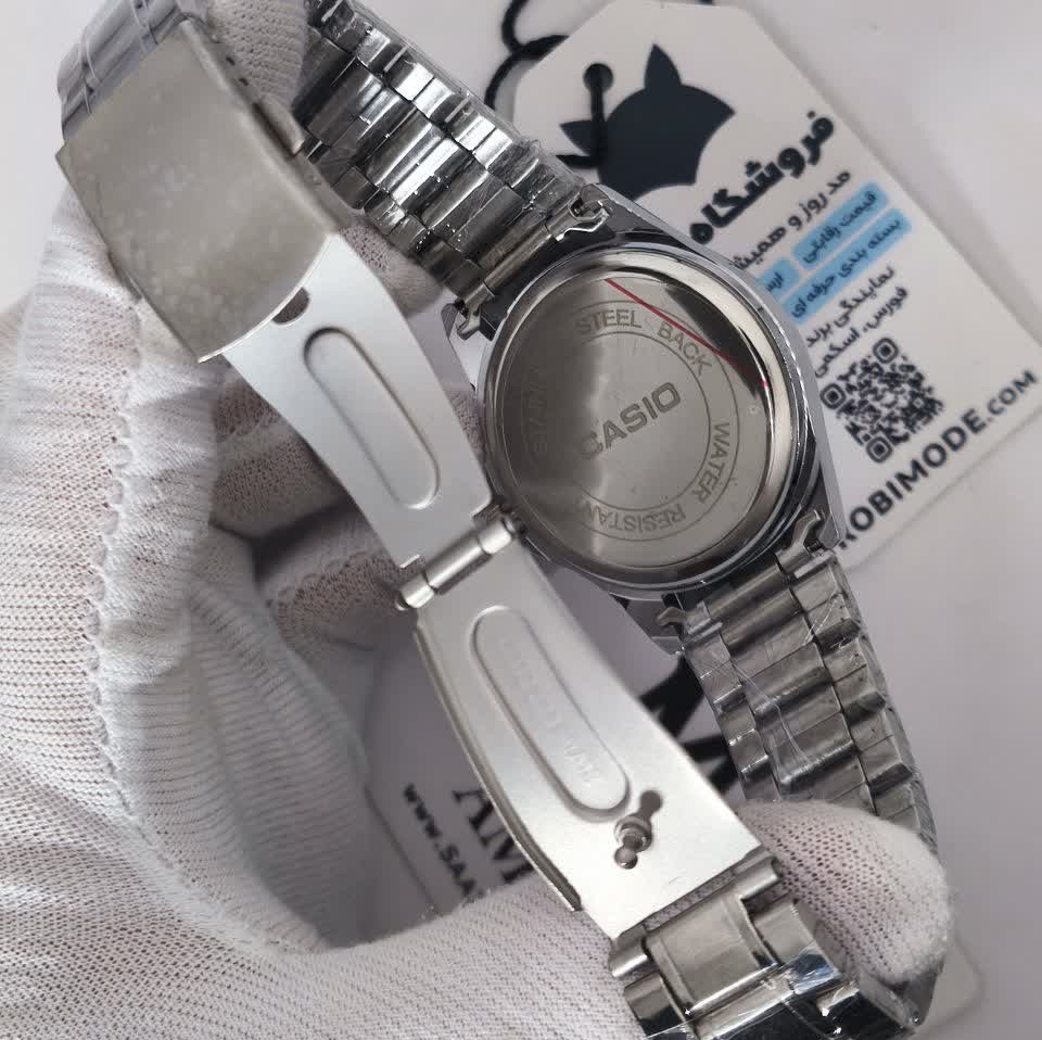ست ساعت مچی زنانه و مردانه کاسیو CASIO صفحه سبز کدc37 + جعبه