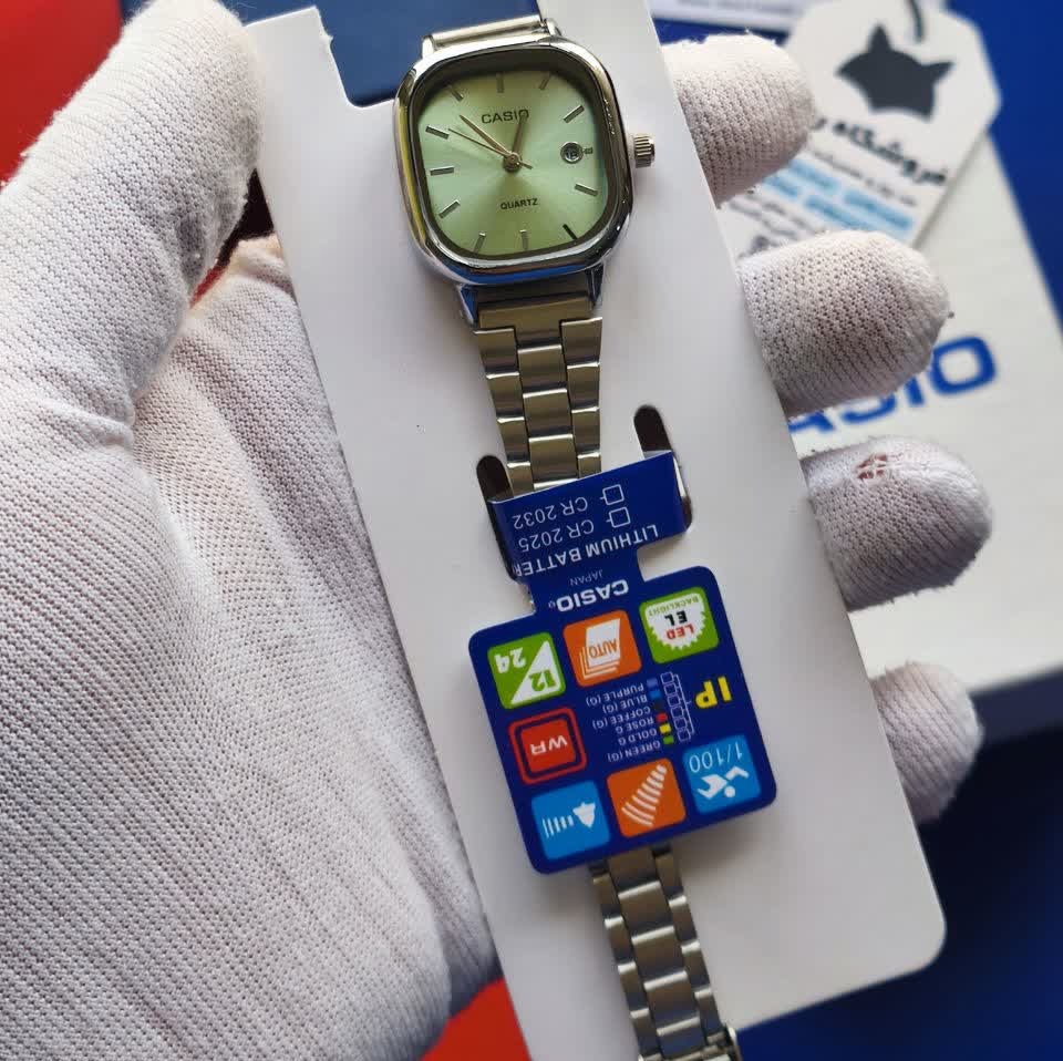 ساعت مچی زنانه کاسیو اولدمانی CASIO موتور ژاپن کد284
