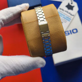 ساعت مچی زنانه کاسیو اولدمانی CASIO موتور ژاپن تمام نقره ای