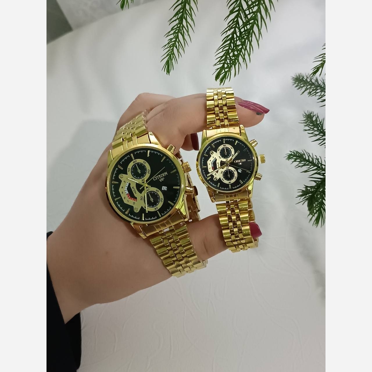 ساعت مچی سیتیزن vip ست زنانه مردانه