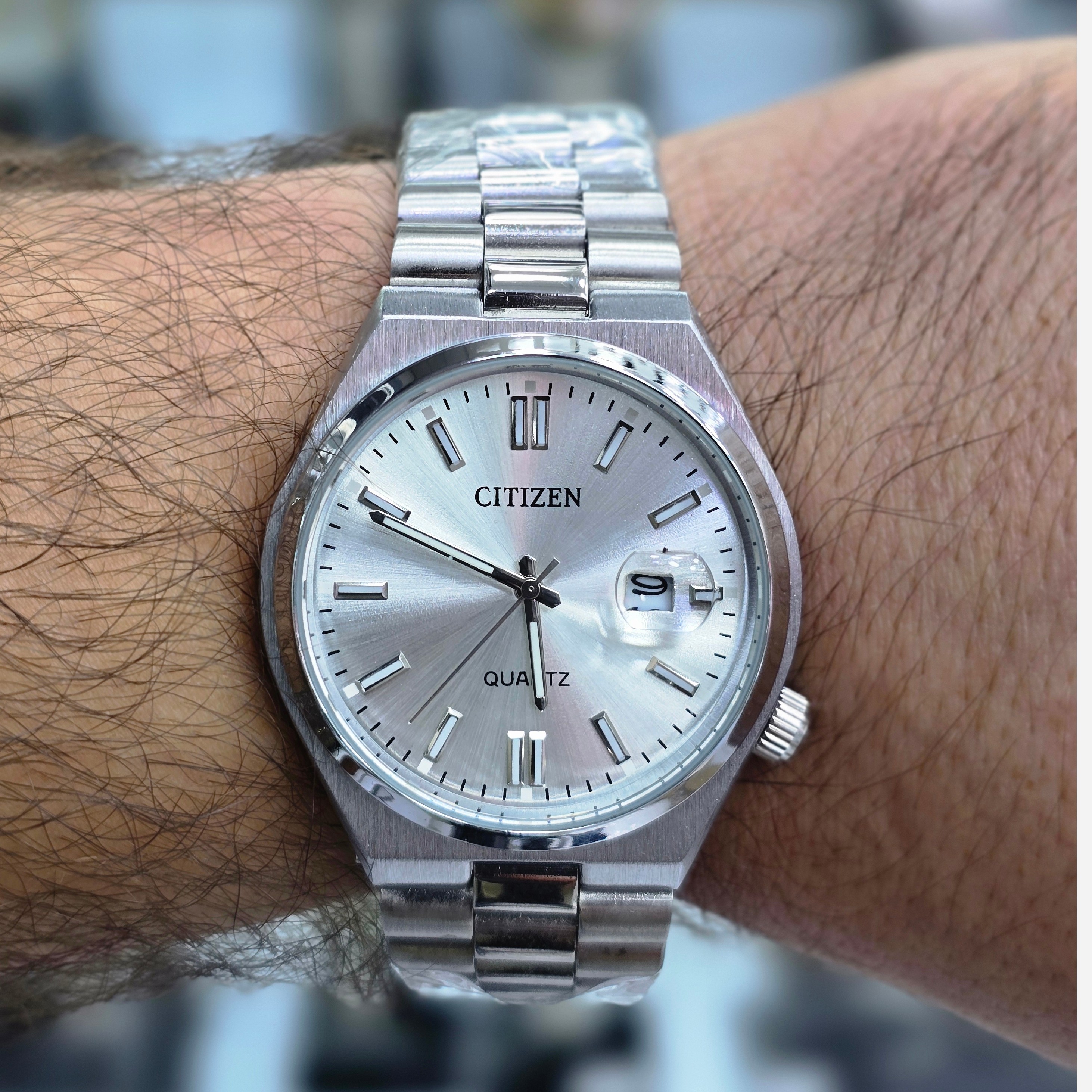 ساعت مچی مردانه سیتیزن (Citizen) نقره ای
