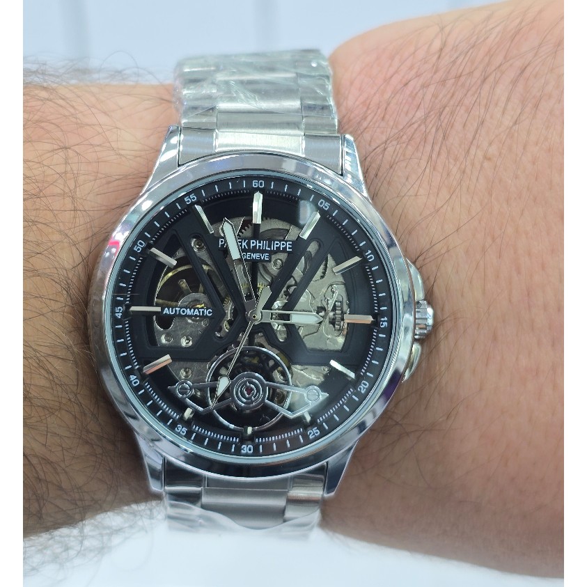 ساعت مردانه پتک فیلیپ Patek Philippe اتوماتیک اسکلتون