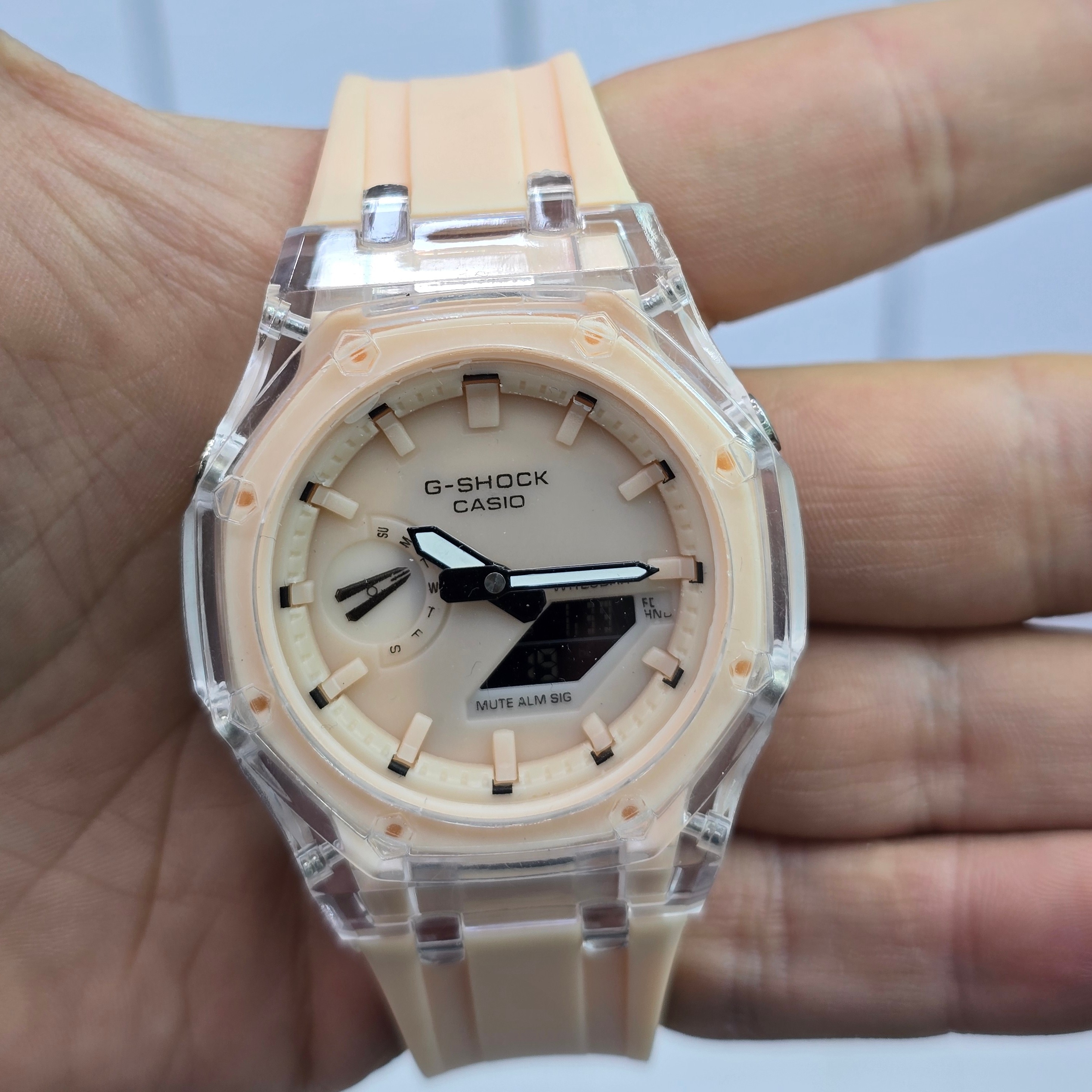 ساعت مچی دخترانه جیشاک G-SHOCK کاسیو عقربهای دیجیتال