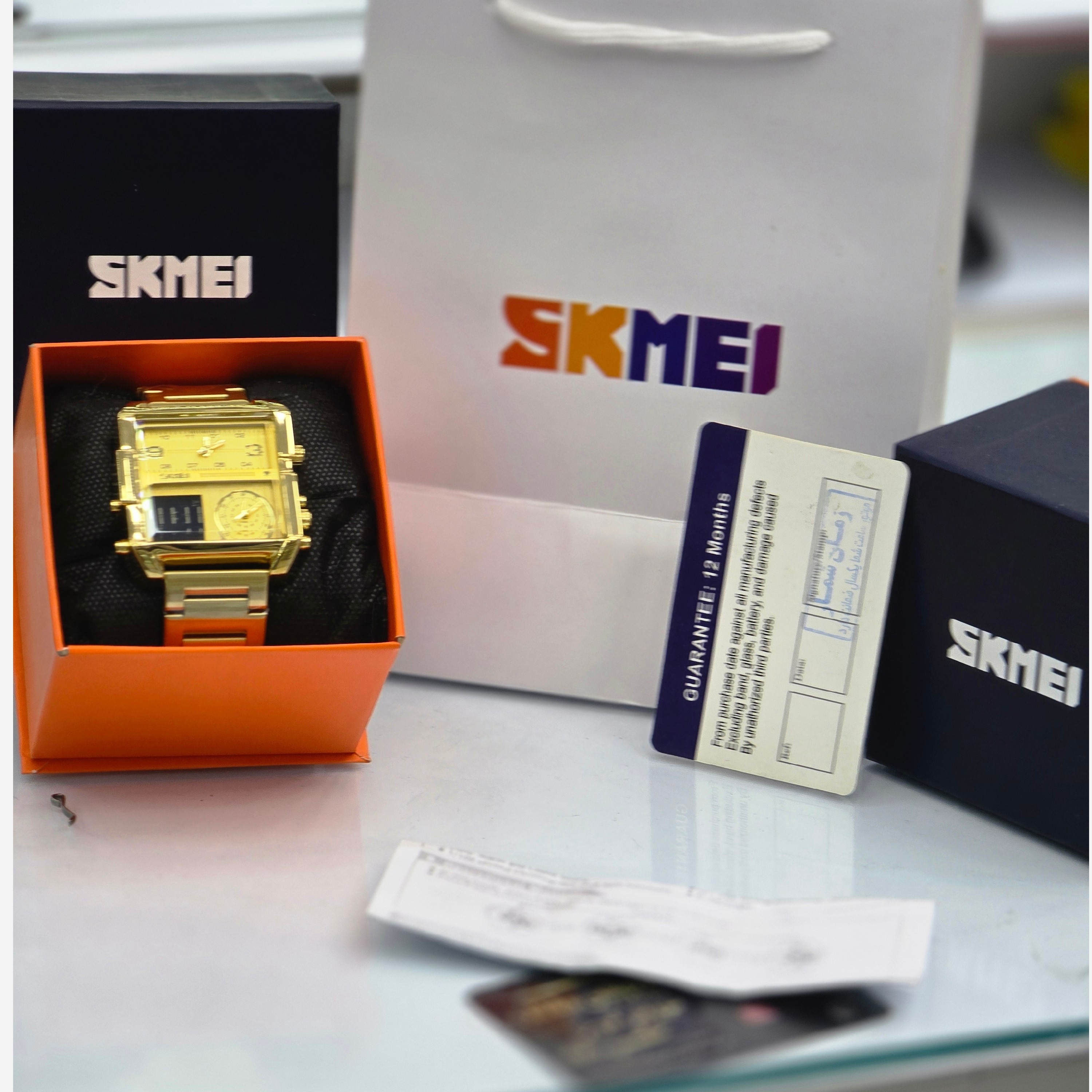 ساعت مچی مردانه اسکمی (SKMEI) اورجینال سه موتور
