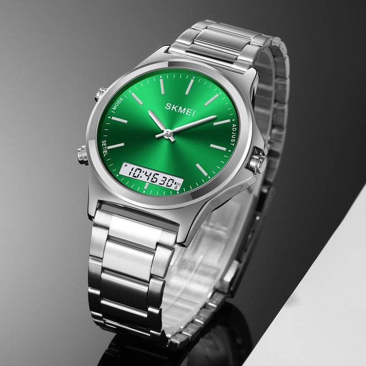 ساعت مچی عقربه ای کوارتز مردانه اسکمی مدل 2120-953si-G