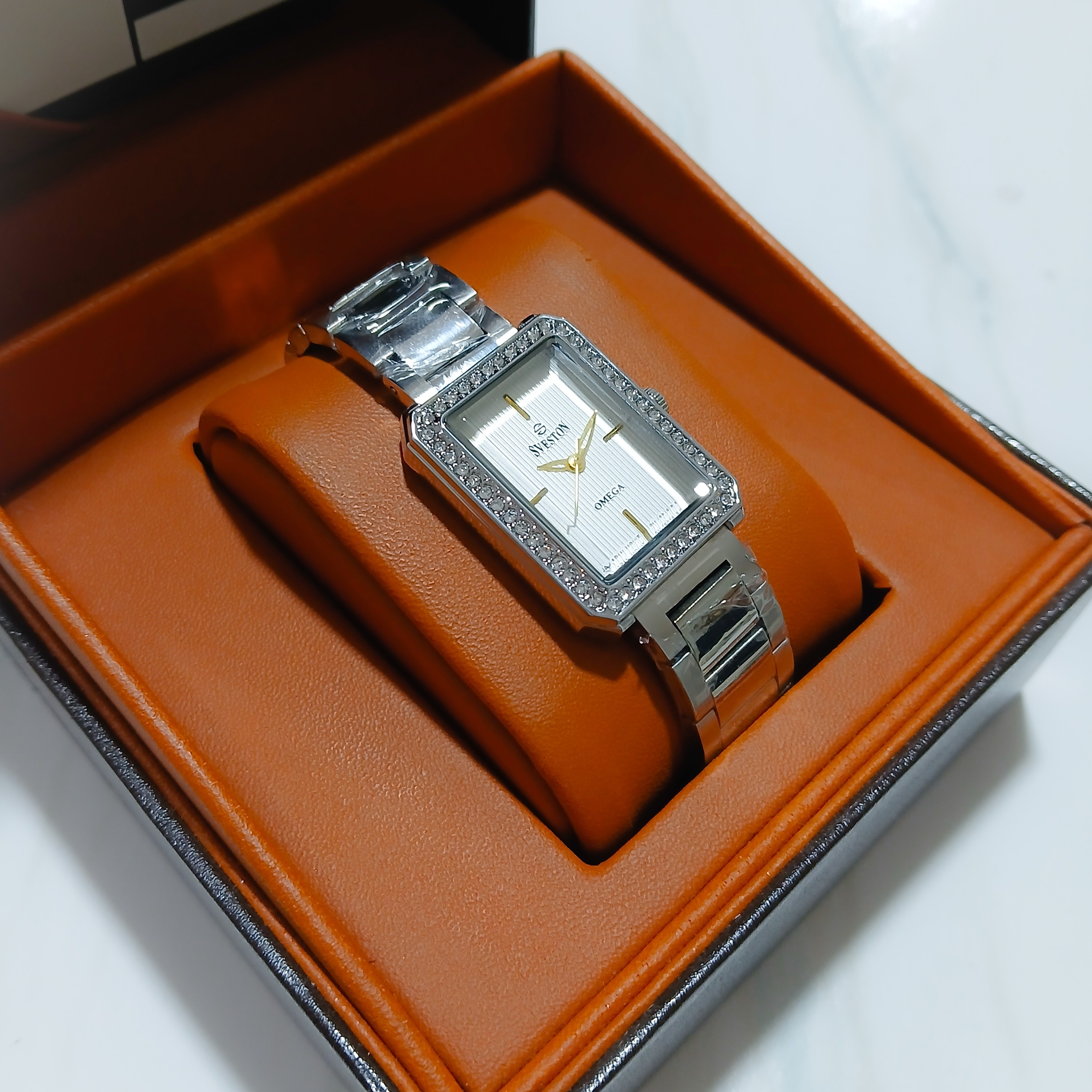 ساعت مچی زنانه SVESTON OMEGA سویستون مدل SV-19016 ژاپن