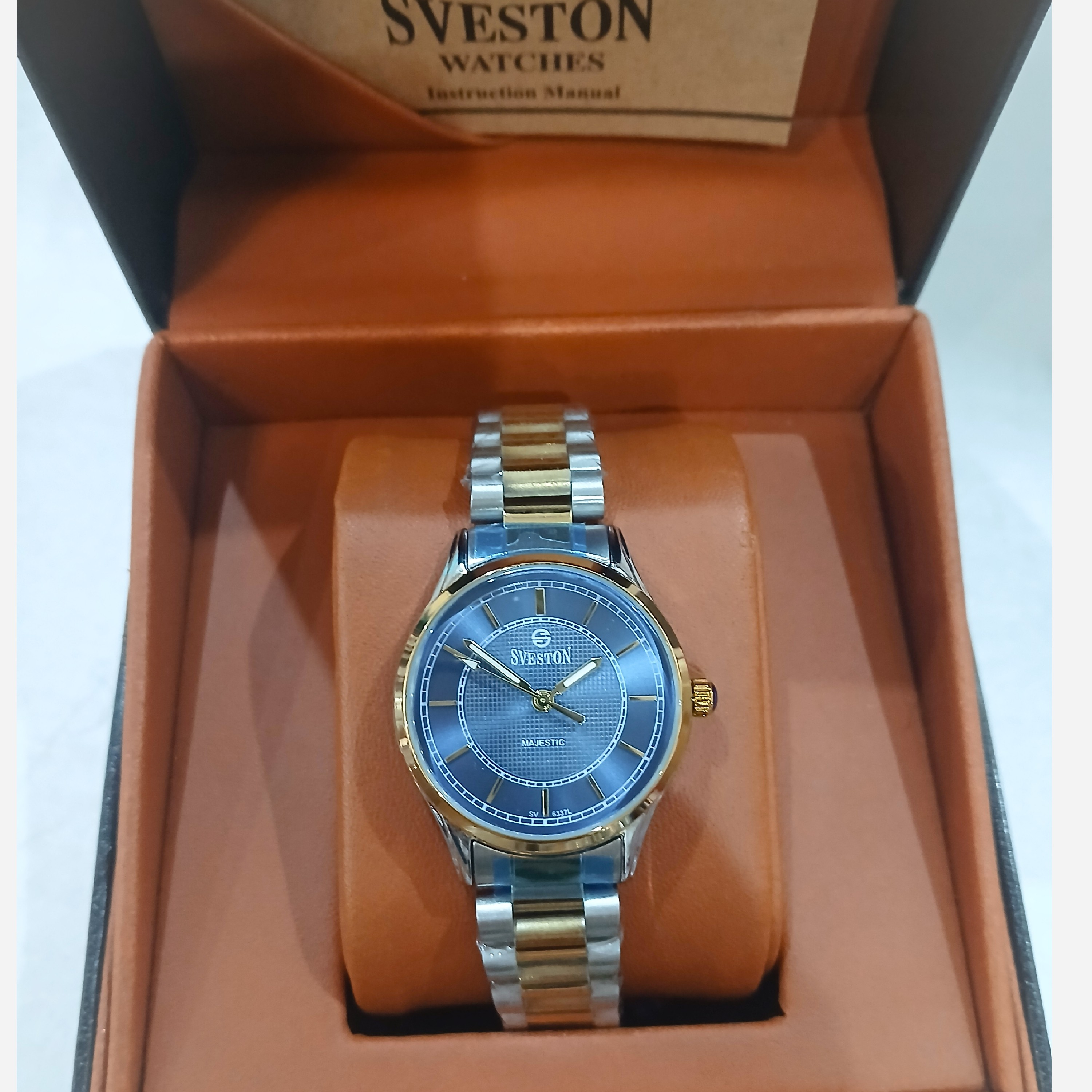 ساعت مچی زنانه SVESTON MAJESTIC سویستون مدل SV-6337L ژاپن