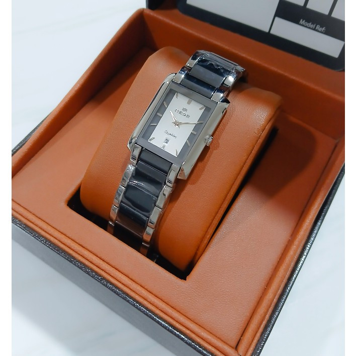 ساعت مچی نیوس NEOS SWISS Sapphire بند و بدنه تمام سرامیک سوئیس موتور روندا مدل NS-N20669L