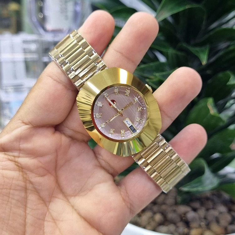 ساعت رادو اتومات RADO تخم مرغی بدنه تمام سرامیک لنگر چرخون ژاپن