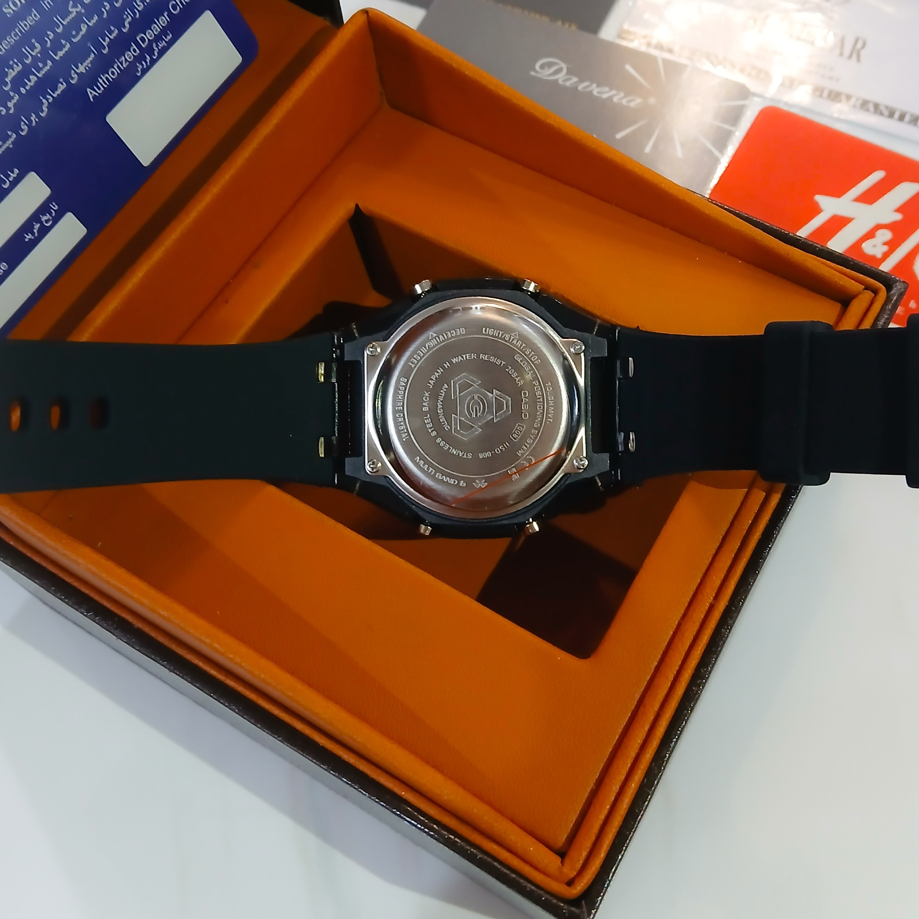 ساعت مچی مردانه کاسیو G-SHOCK مدل HSD-008 دوزمانه
