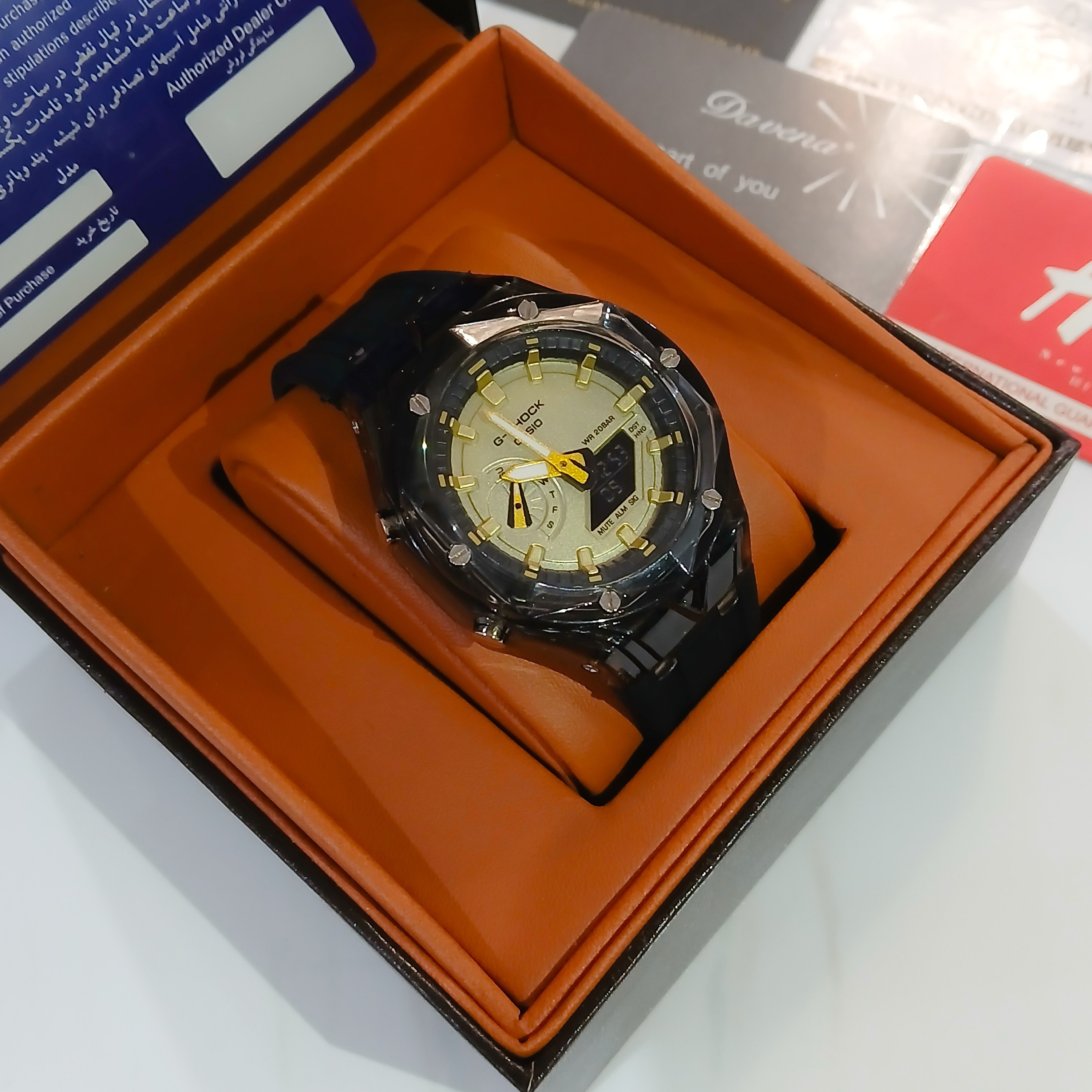 ساعت مچی مردانه کاسیو G-SHOCK مدل HSD-008 دوزمانه