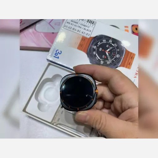 ساعت هوشمند wisme مدل ws x1 ultra اصلی با 2 بند اضافه