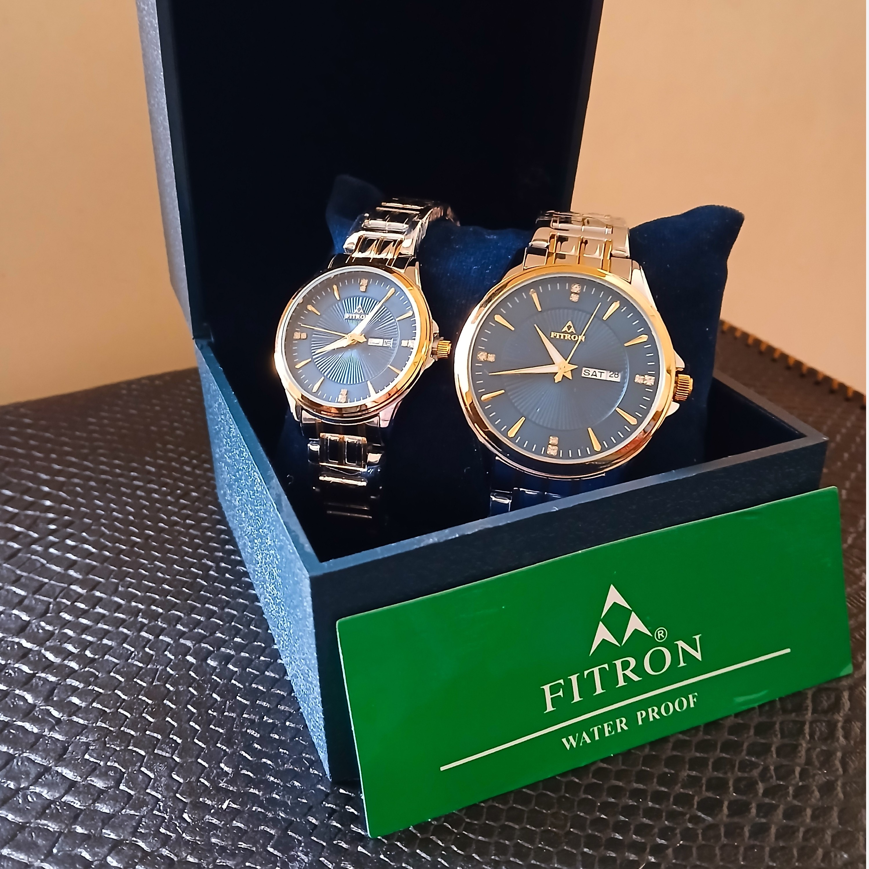 ساعت ست زنانه و مردانه فیترون FITRON موتور میوتا ژاپن مدل 9319M ژاپن درجه 1