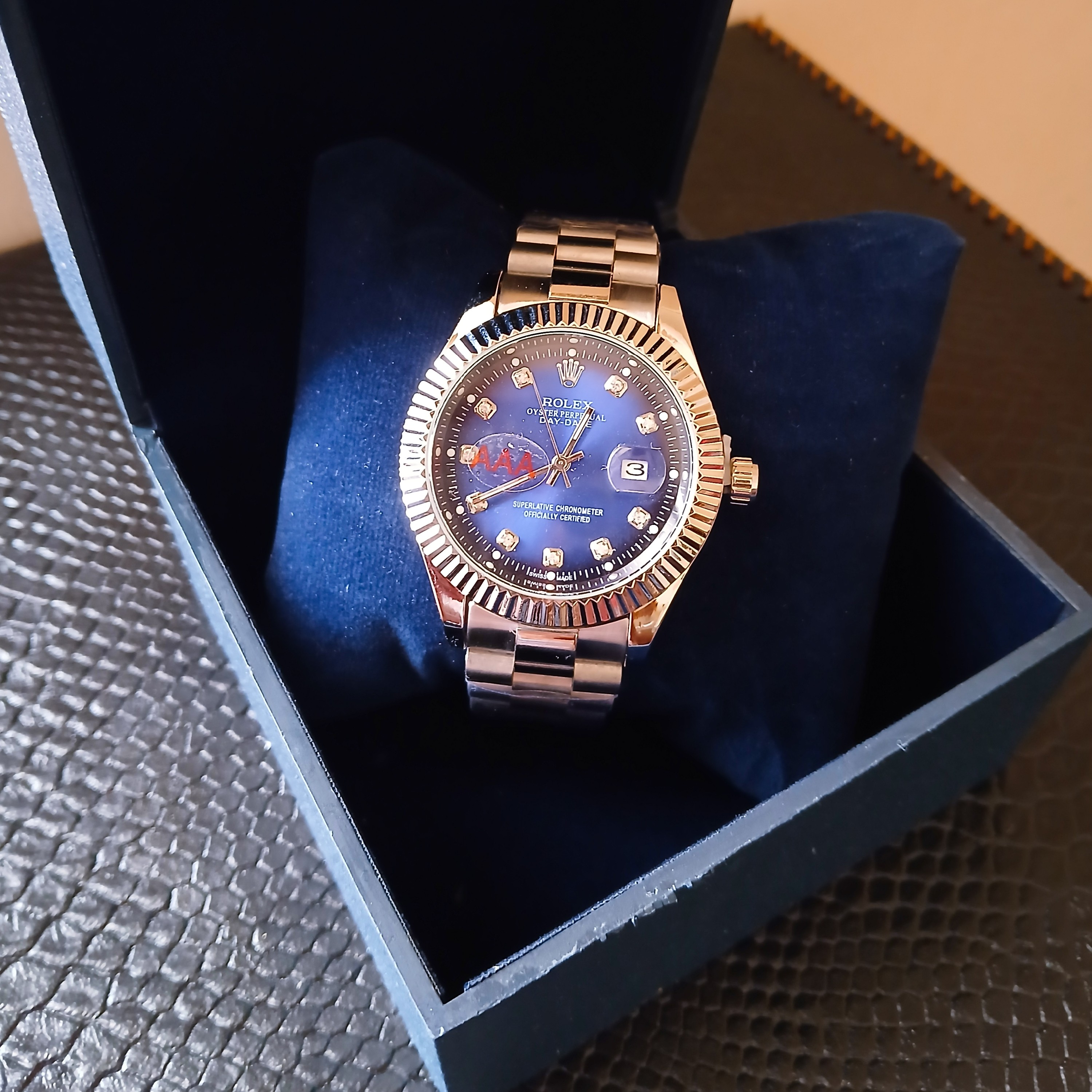 ساعت مردانه ROLEX DAY DATEرولکس هایکپی جنس خوب