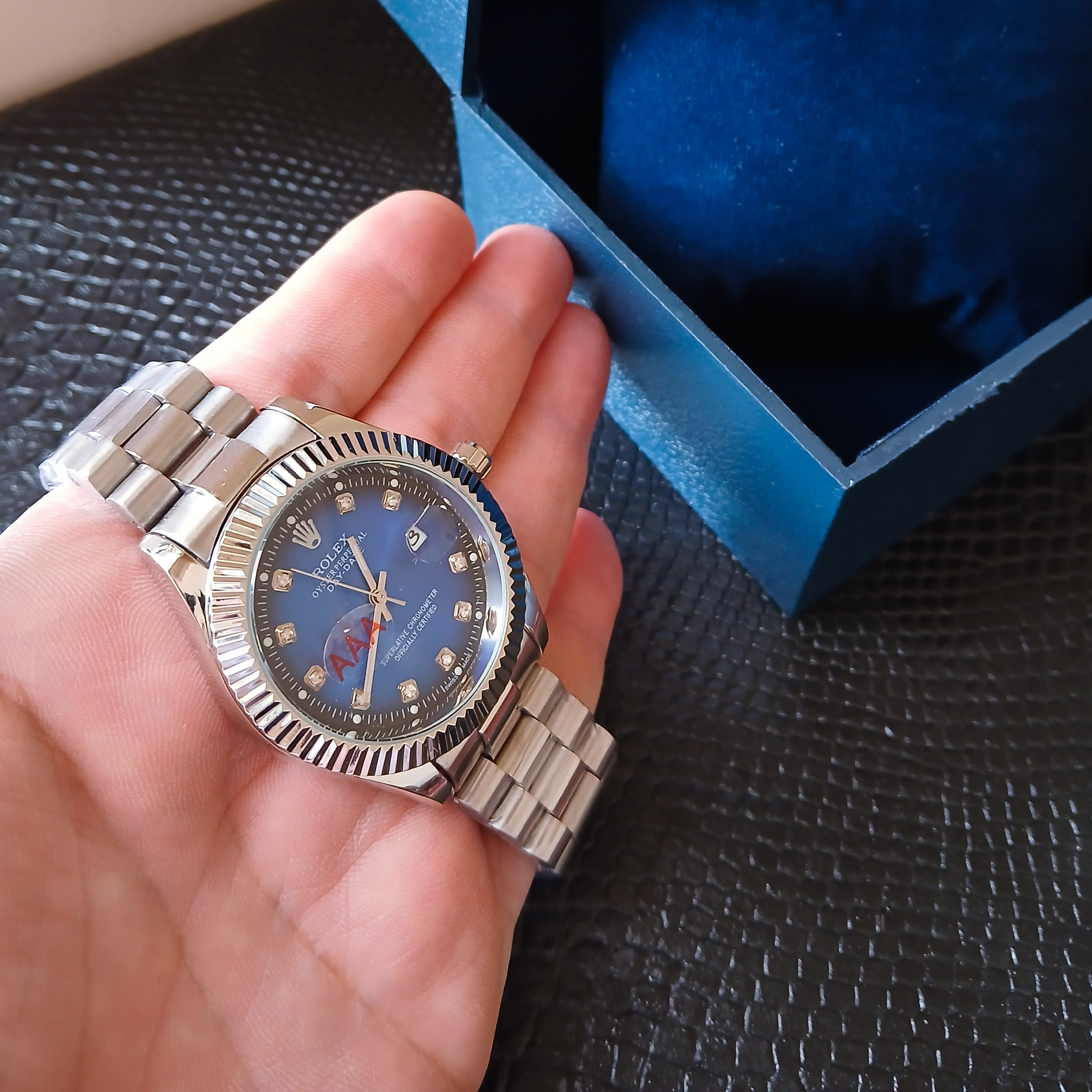 ساعت مردانه ROLEX DAY DATEرولکس هایکپی جنس خوب