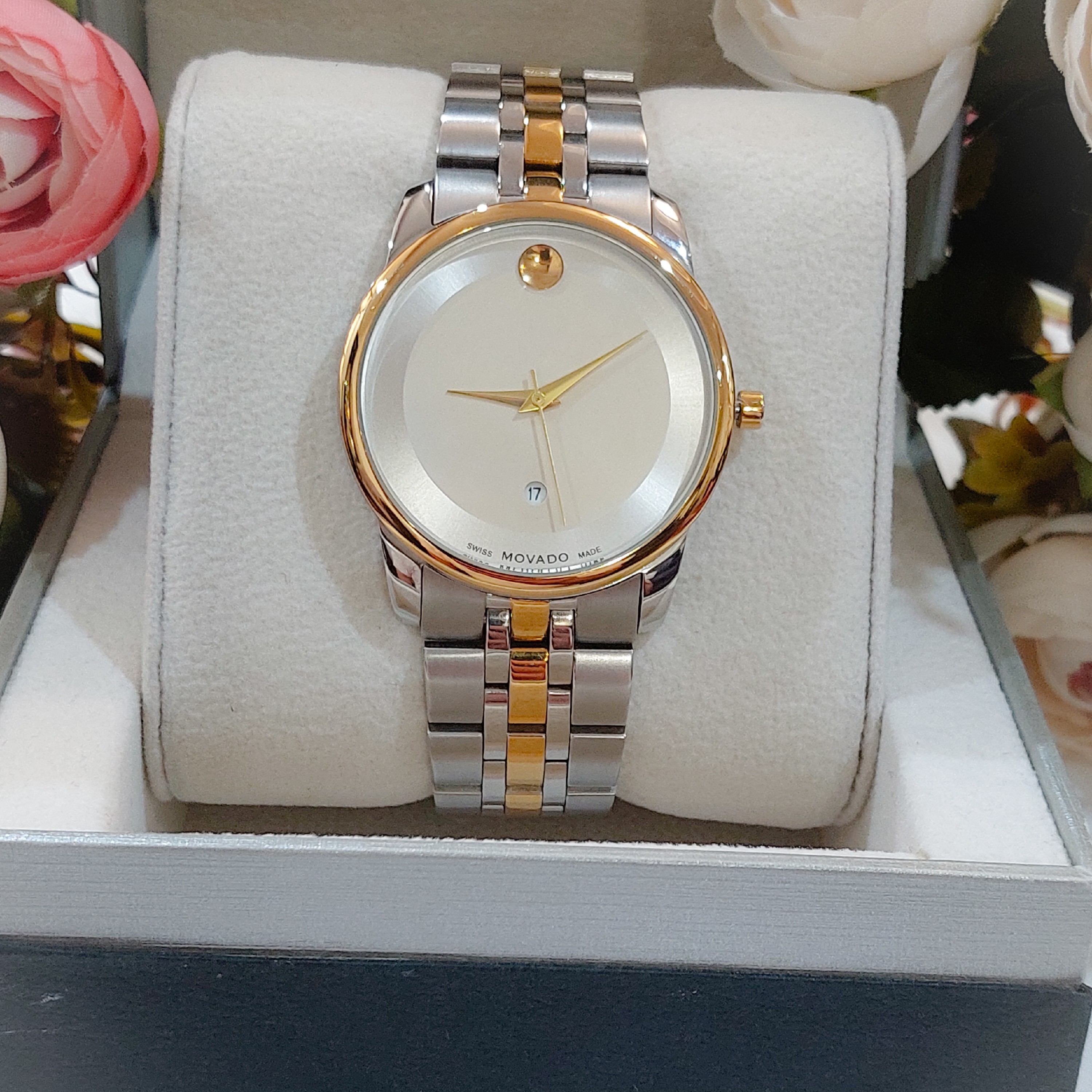 ساعت مچی مردانه MOVADO BOLD کلاسیک مدل 2045Gژاپن