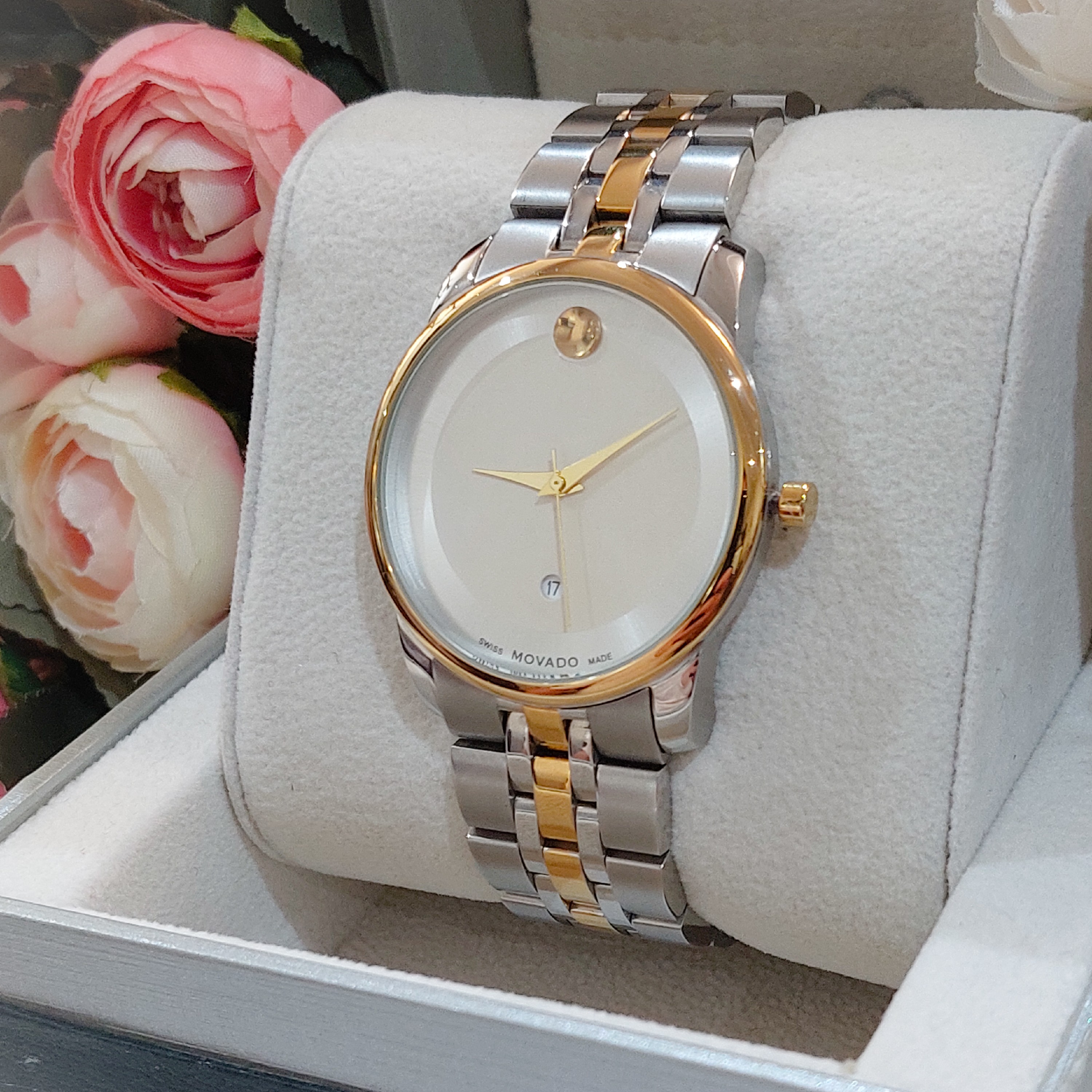 ساعت مچی مردانه  MOVADO BOLD  کلاسیک  مدل 2045Gژاپن