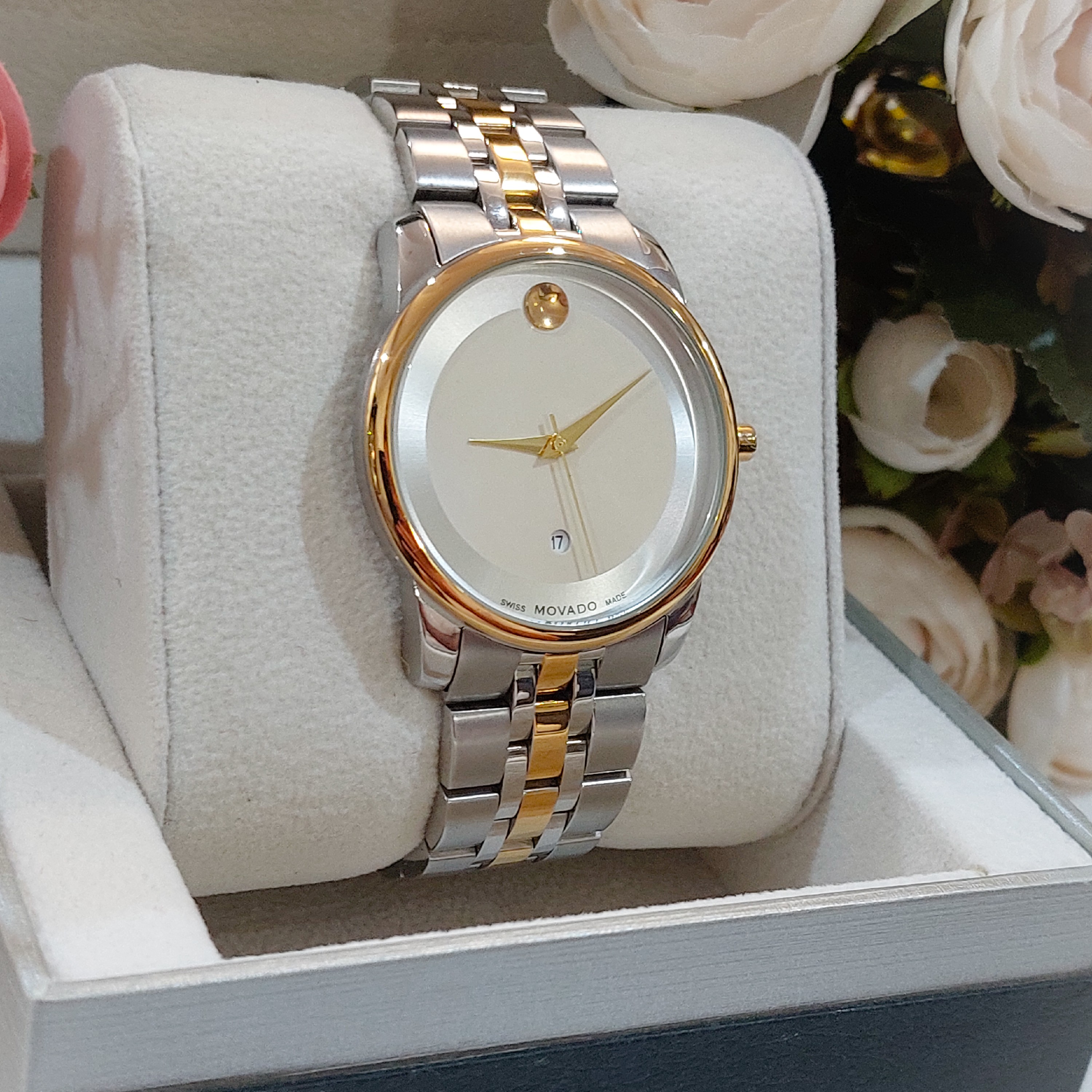 ساعت مچی مردانه MOVADO BOLD کلاسیک مدل 2045Gژاپن
