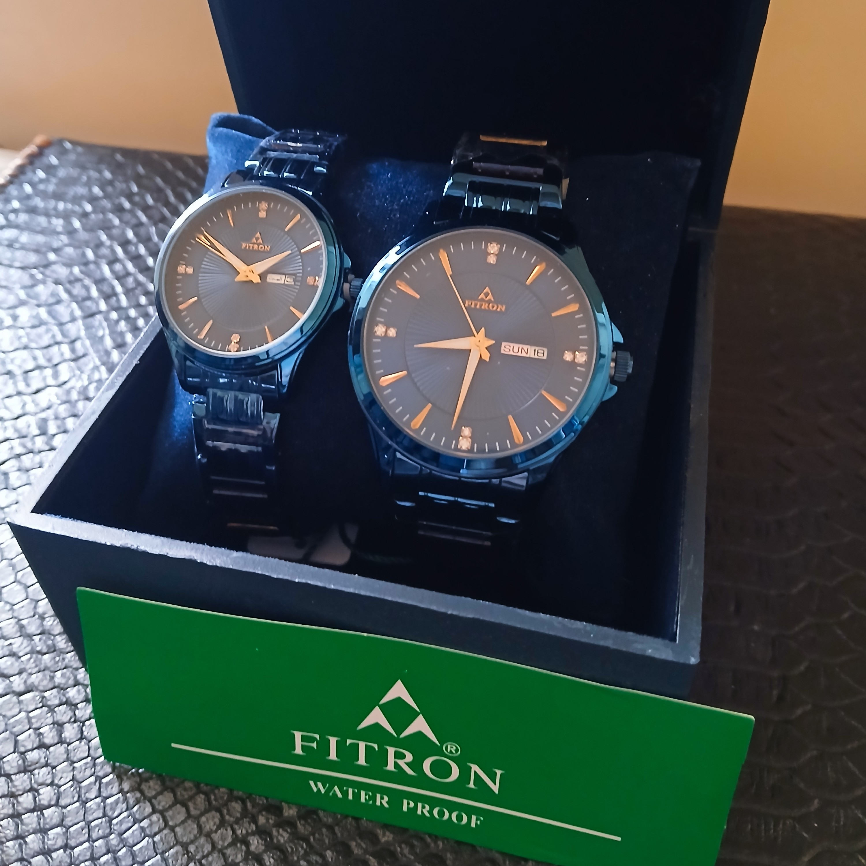 ساعت ست زنانه و مردانه فیترون FITRON موتور میوتا ژاپن مدل 9319M ژاپن درجه 1