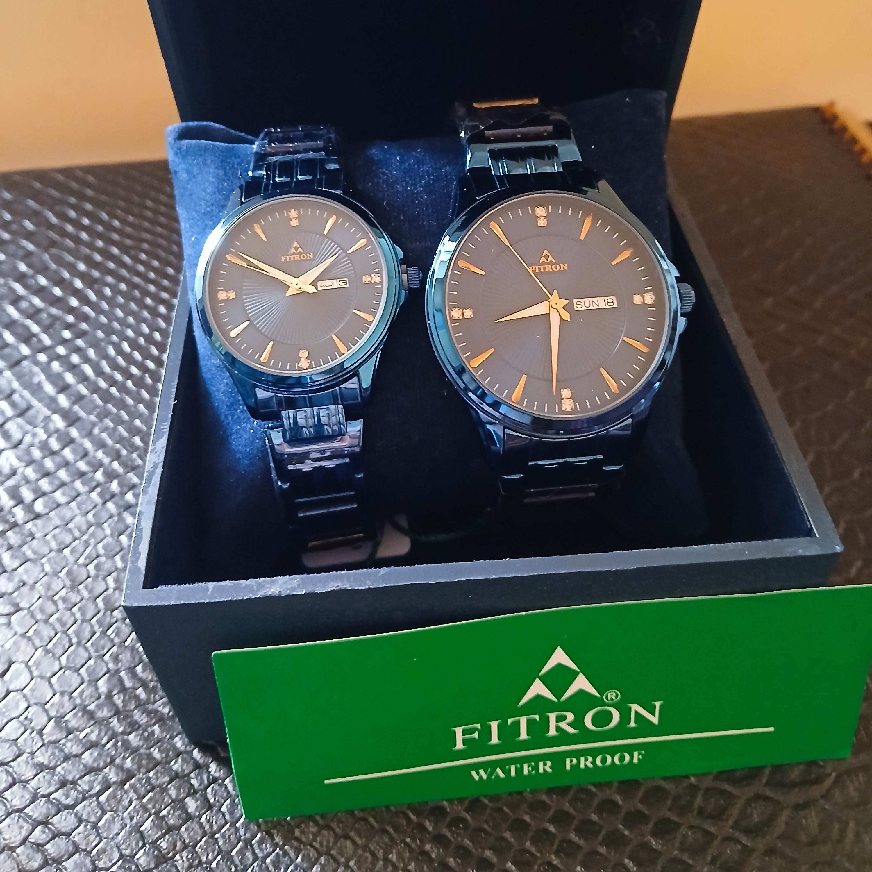 ساعت ست زنانه و مردانه فیترون FITRON موتور میوتا ژاپن مدل 9319M ژاپن درجه 1