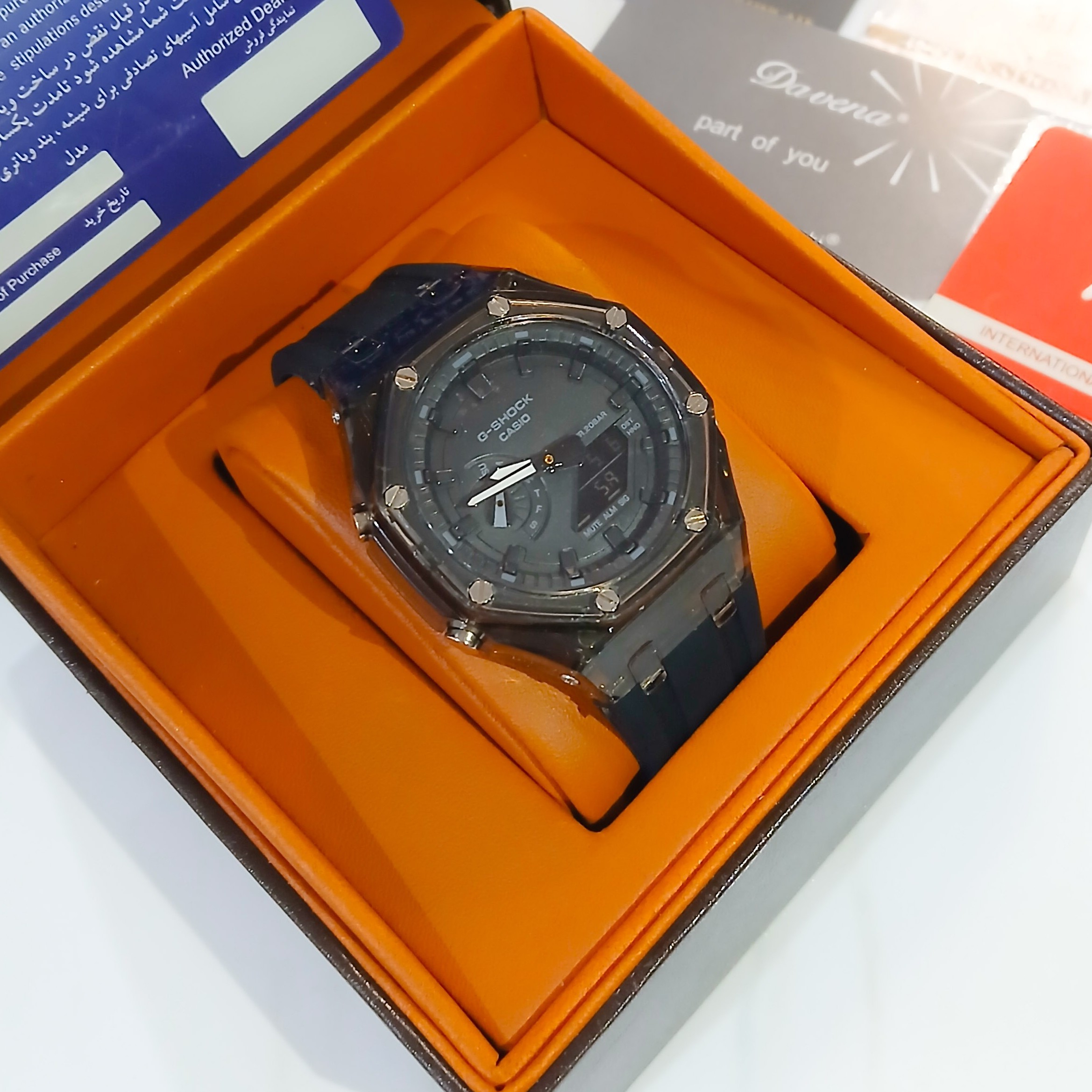 ساعت مچی مردانه و زنانه کاسیو  G-SHOCK مدل HSD-008  دوزمانه