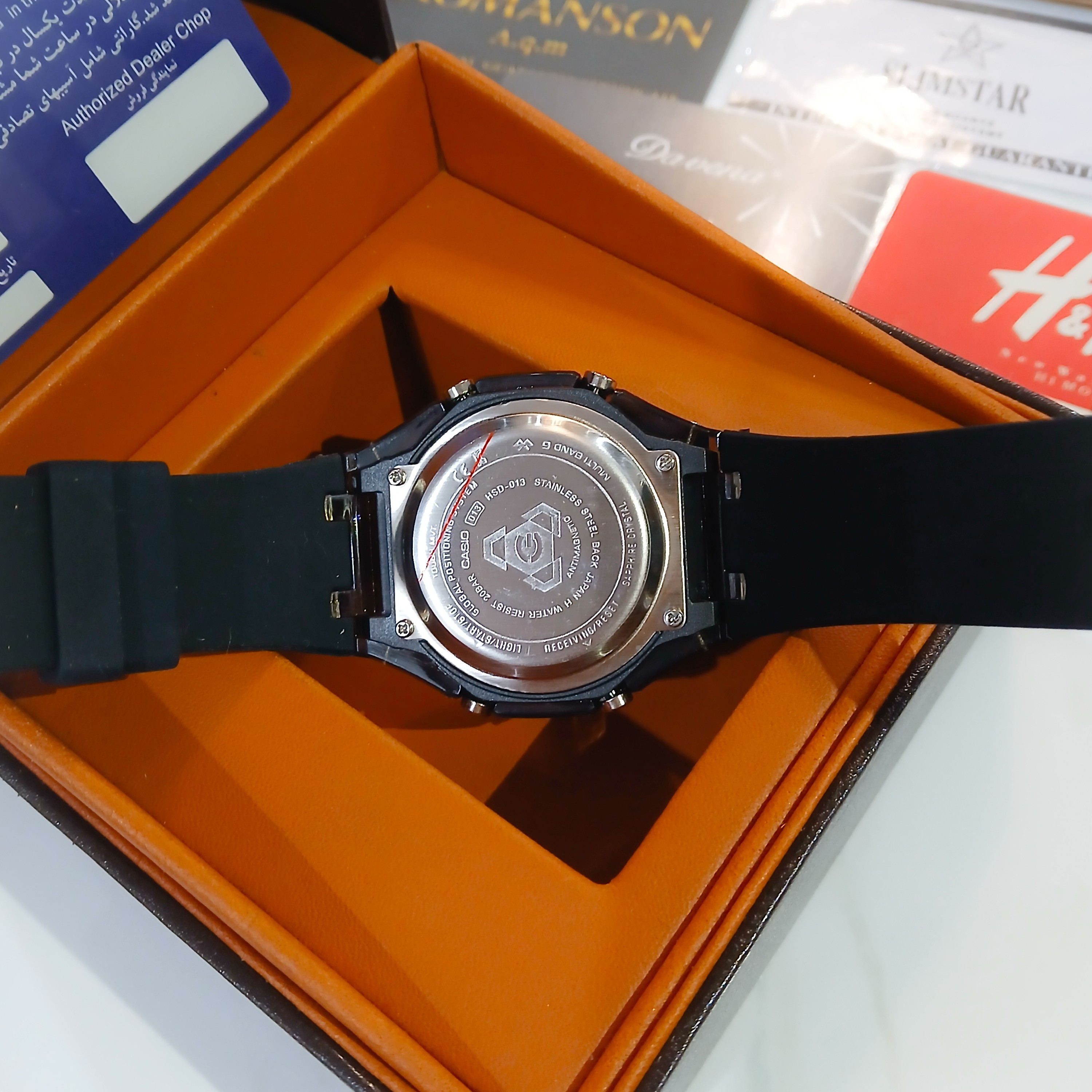 ساعت مچی مردانه و زنانه کاسیو G-SHOCK مدل HSD-008 دوزمانه