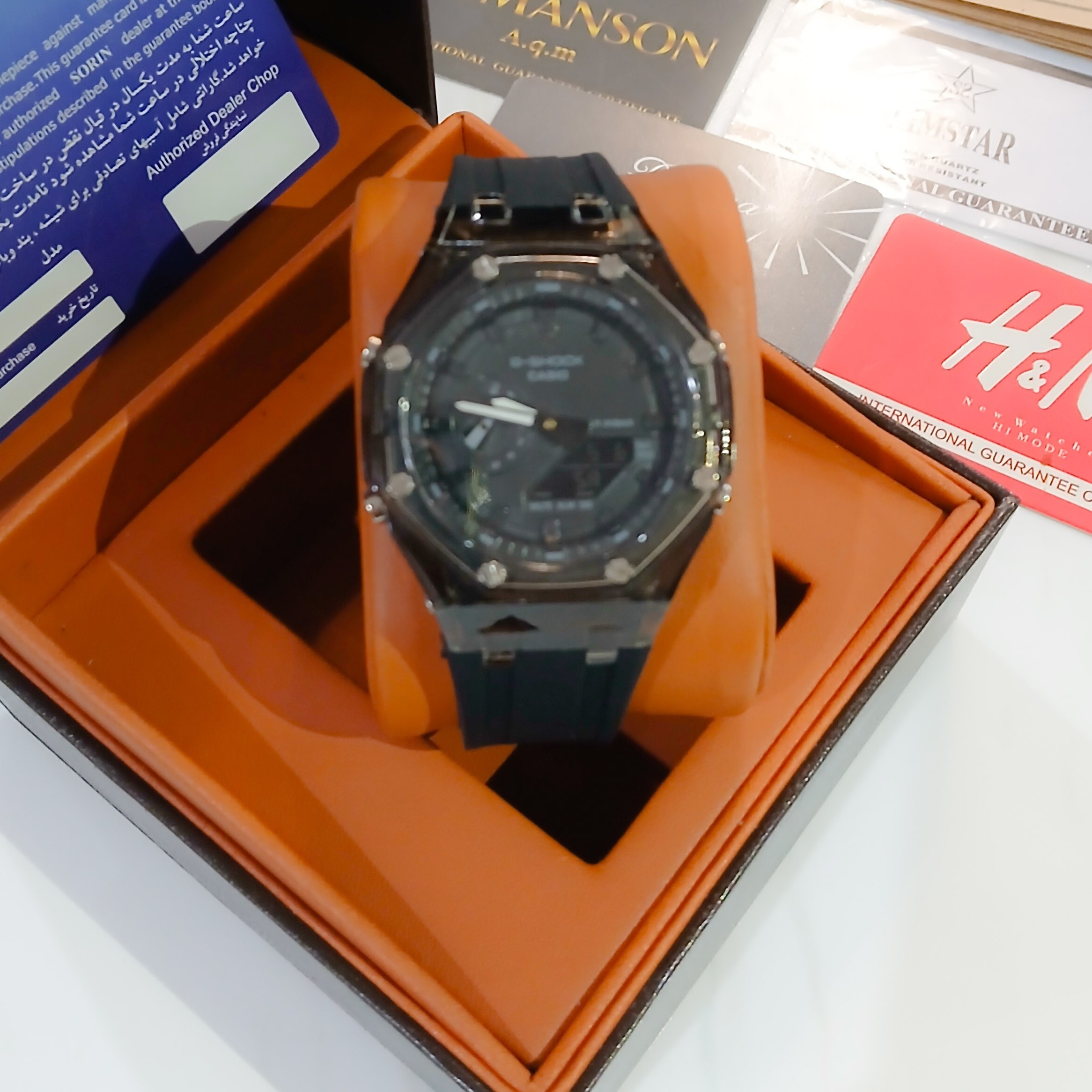 ساعت مچی مردانه و زنانه کاسیو G-SHOCK مدل HSD-008 دوزمانه