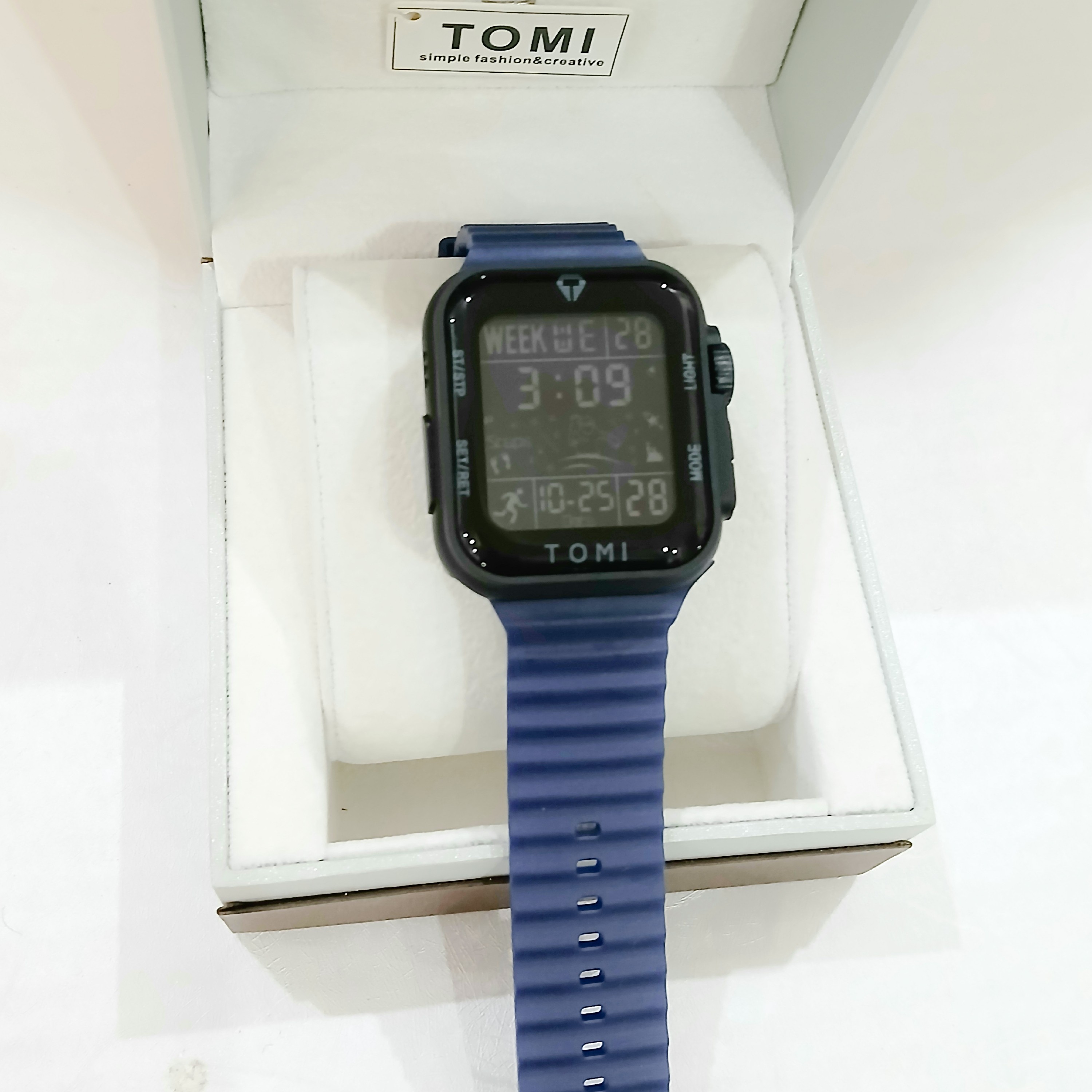 ساعت TOMI زنانه و مردانه ضدآب اسپورت  اورجینال مدل TM-2301G