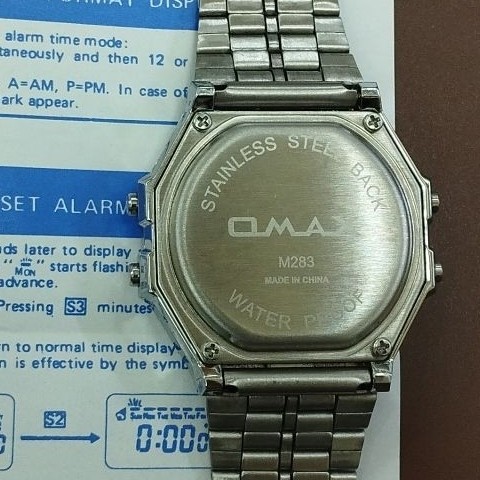 ساعت مردانه زنانه OMAX اوماکس اورجینال دیجیتالی مدل M283