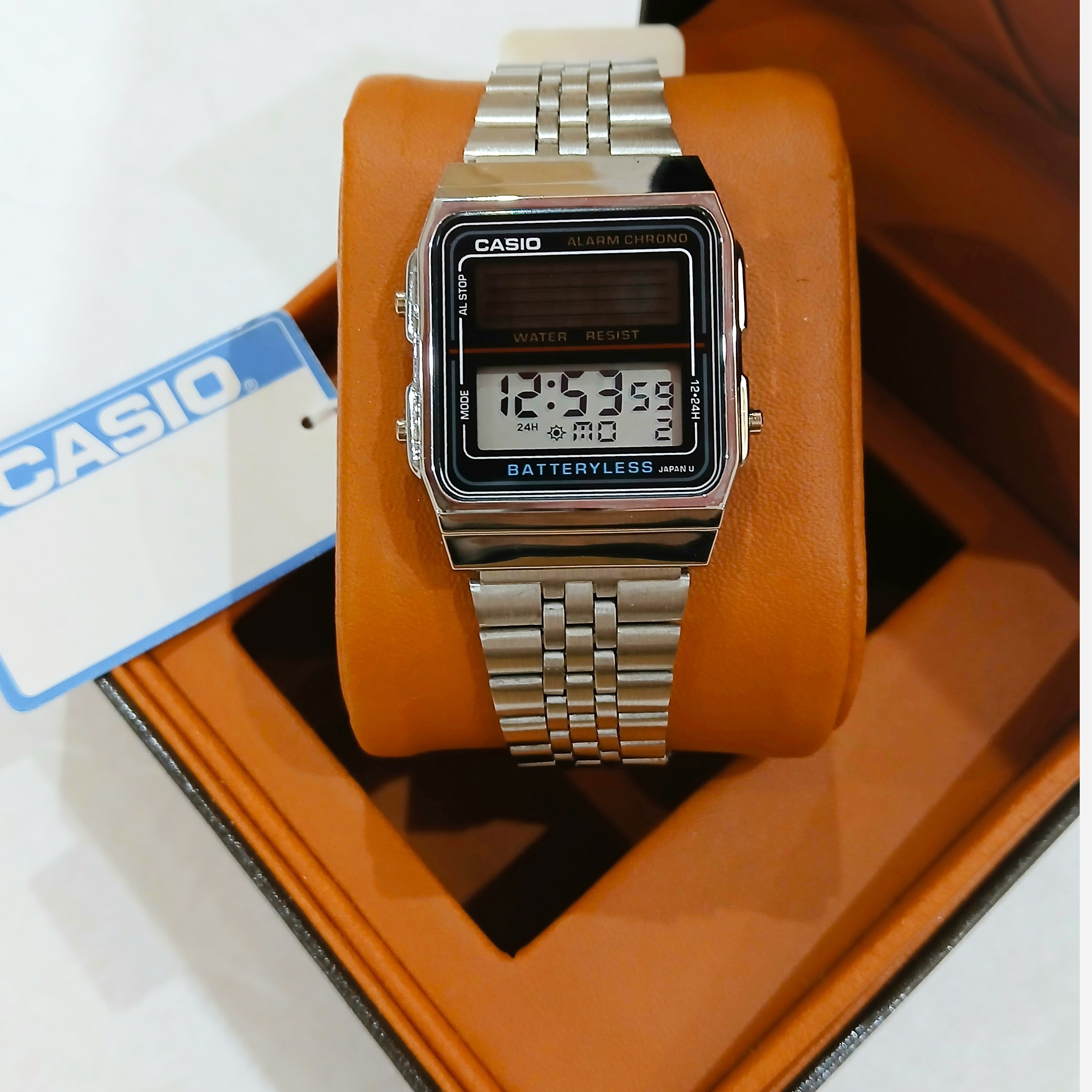 ساعت مچی زنانه مردانه کاسیو خورشیدی مدل AL-180-N1668 هایکپی ژاپن